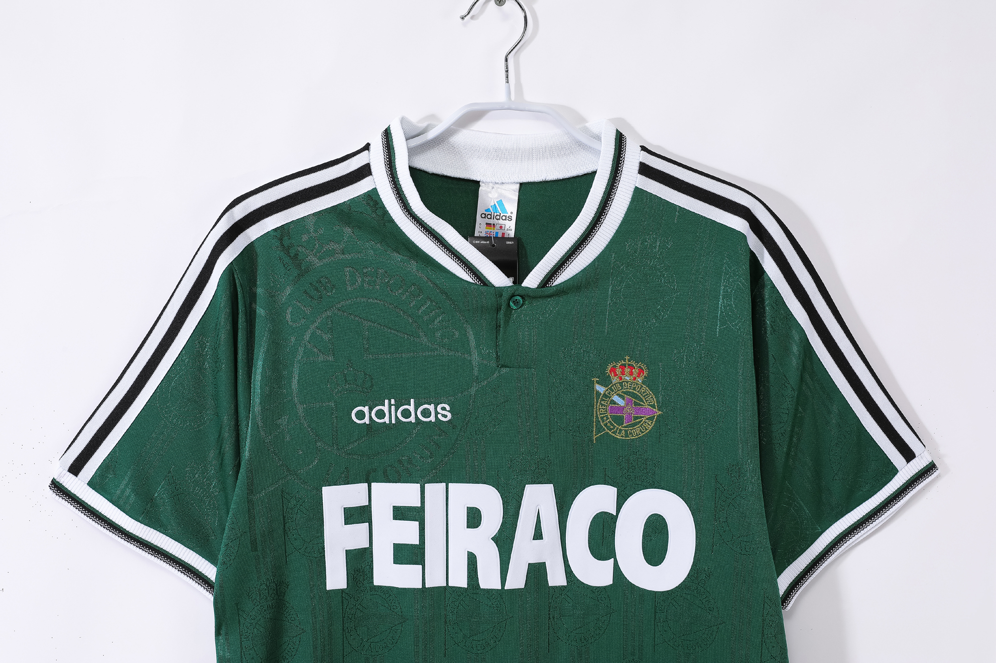 99-00 Deportivo de La Coruña Away Retro Jersey/ 99-00拉科鲁尼亚客场