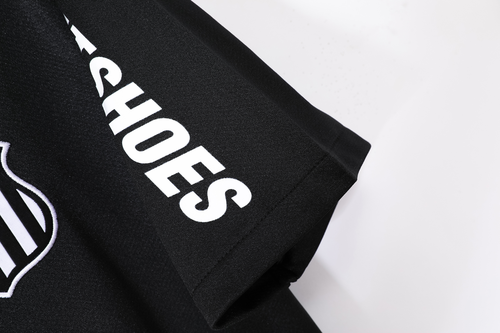 12-13 Santos Black Retro Jersey with shoulder patches/12-13桑托斯黑色复古,有肩章