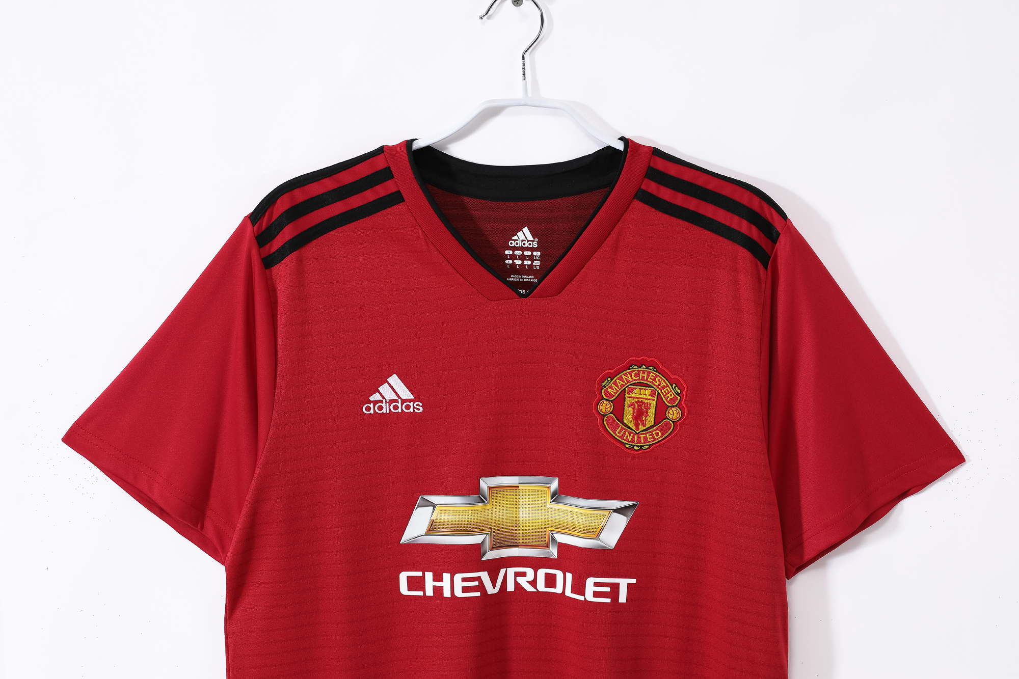 18-19 Manchester United Home Red Retro Jersey/18-19曼联主场