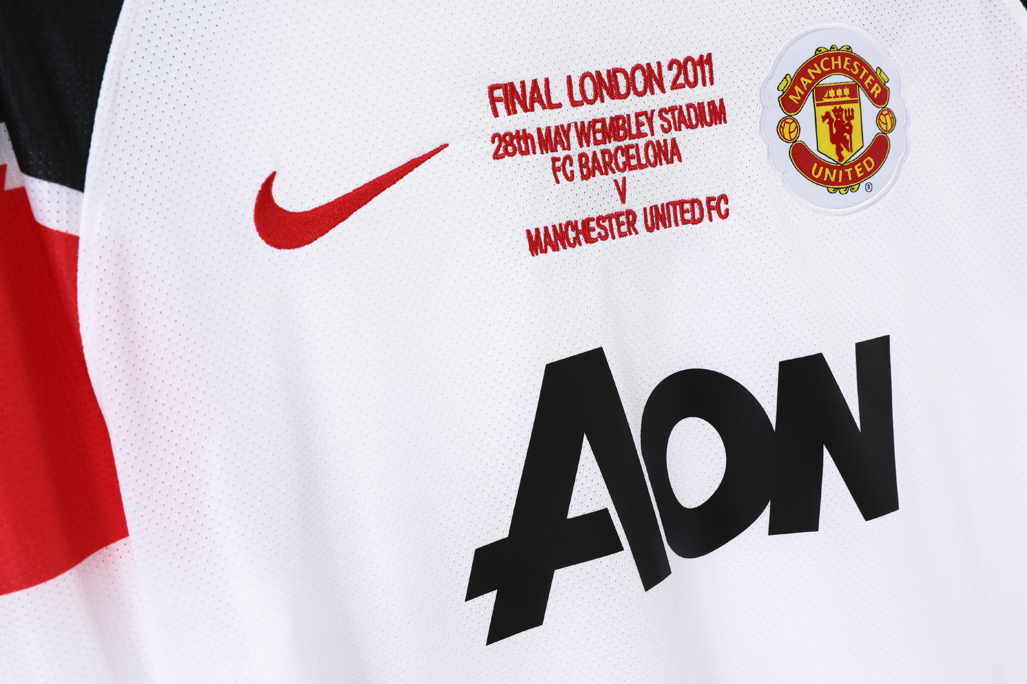 10-11 Manchester United Away Champions League Retro Jersey/10-11曼联客场,欧冠版
