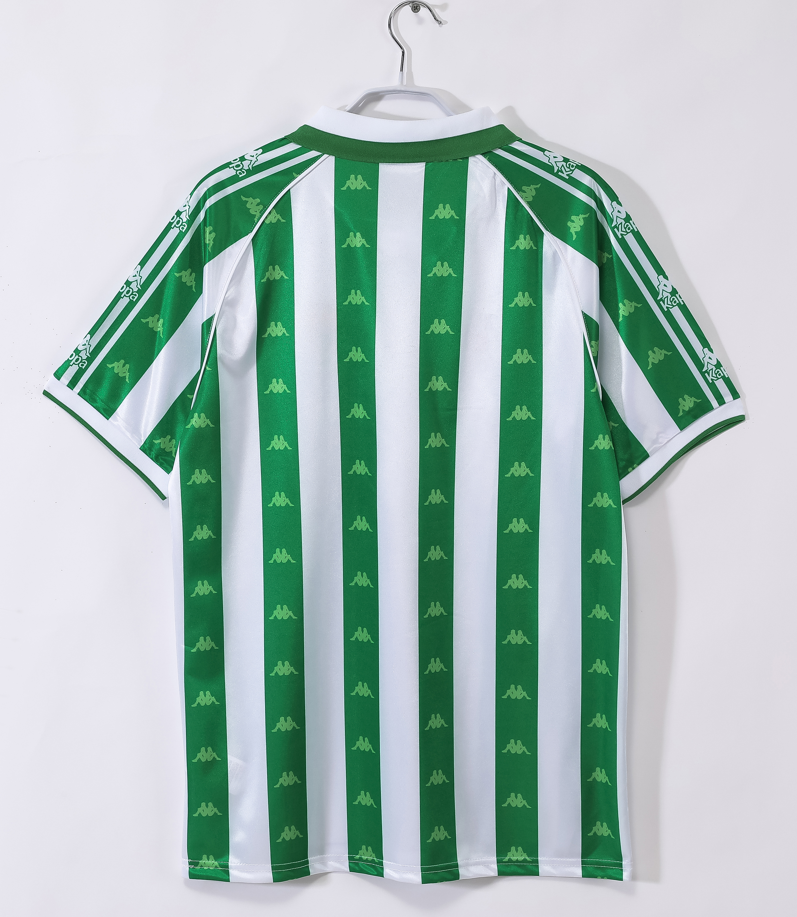 95-97 Real Betis Home Retro Jersey with Chest advertisement/95-97贝蒂斯主场(带胸前广告)