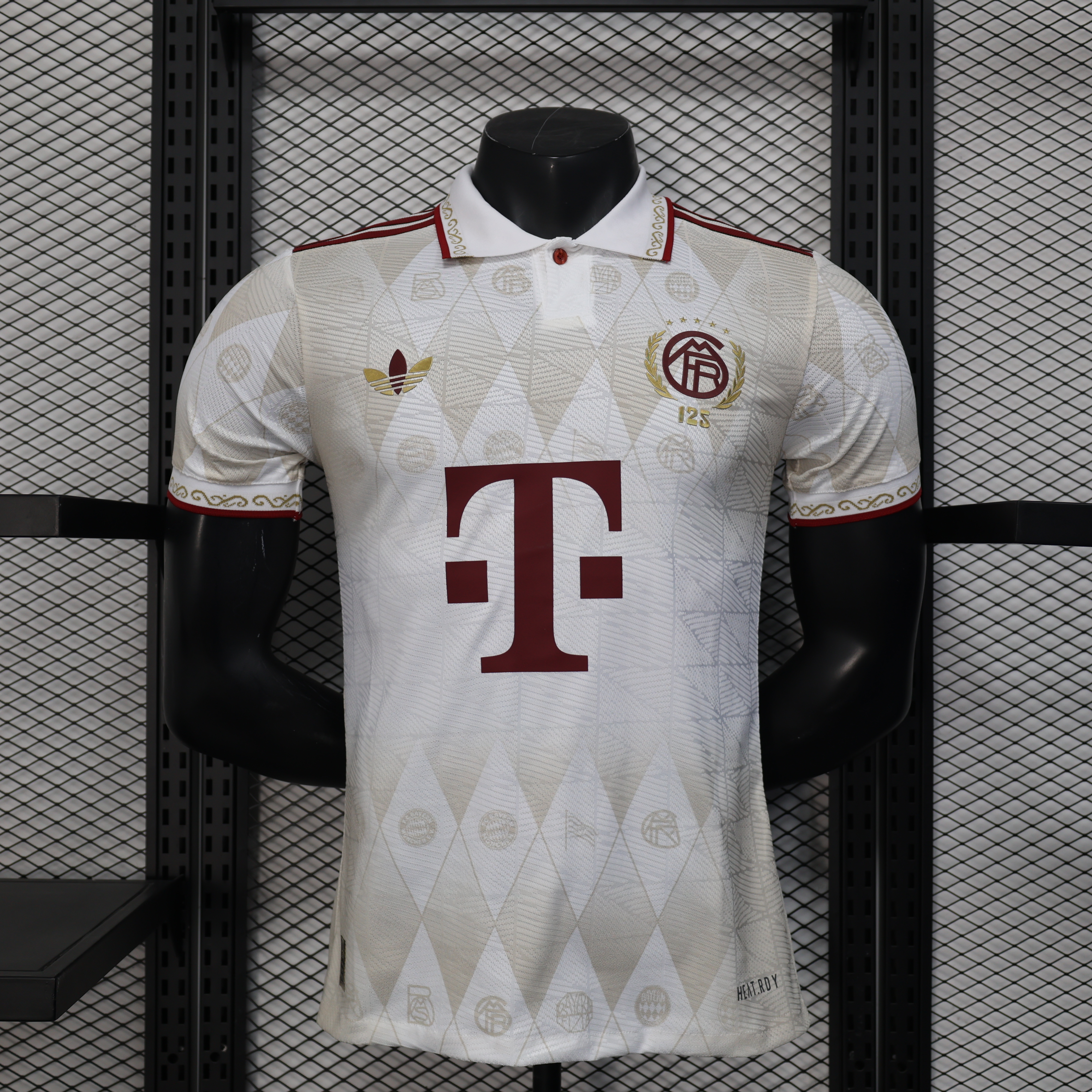 24-25 Bayern Munich 125 Years Player Jersey/ 24-25 拜仁主场125周年白色