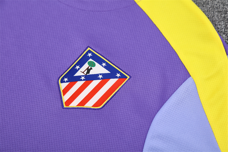 25-26 Atletico Madrid Short Sleeve Training Suit/ 25-26马竞短袖训练服