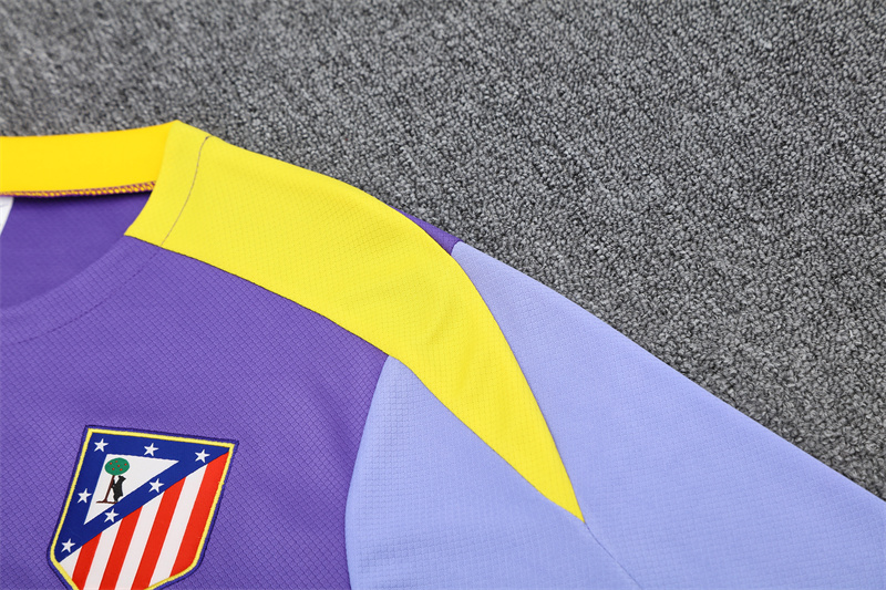 25-26 Atletico Madrid Short Sleeve Training Suit/ 25-26马竞短袖训练服