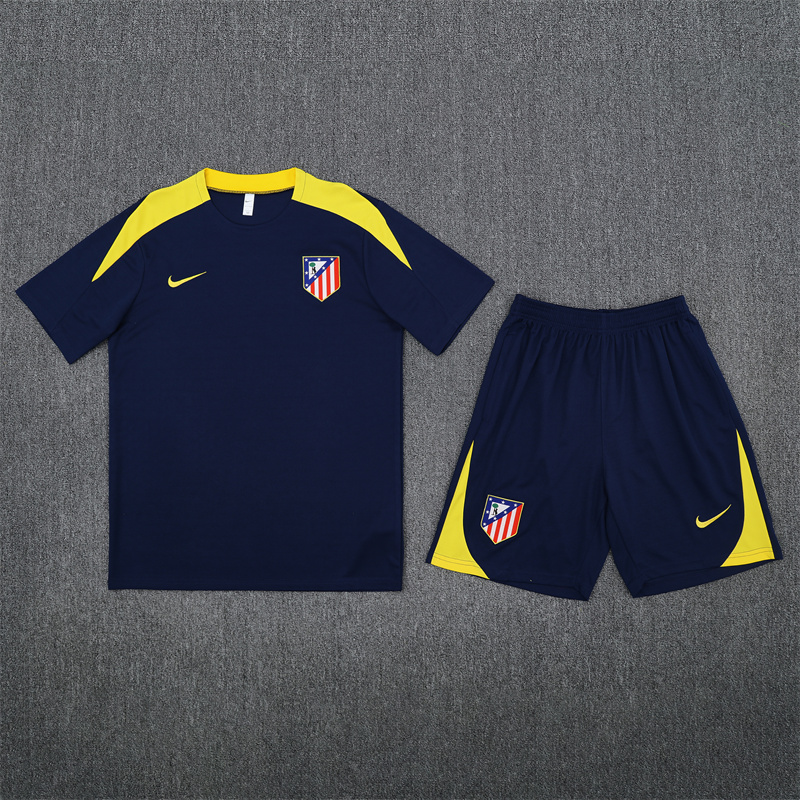 25-26 Atletico Madrid Short Sleeve Training Suit/ 25-26马竞短袖训练服