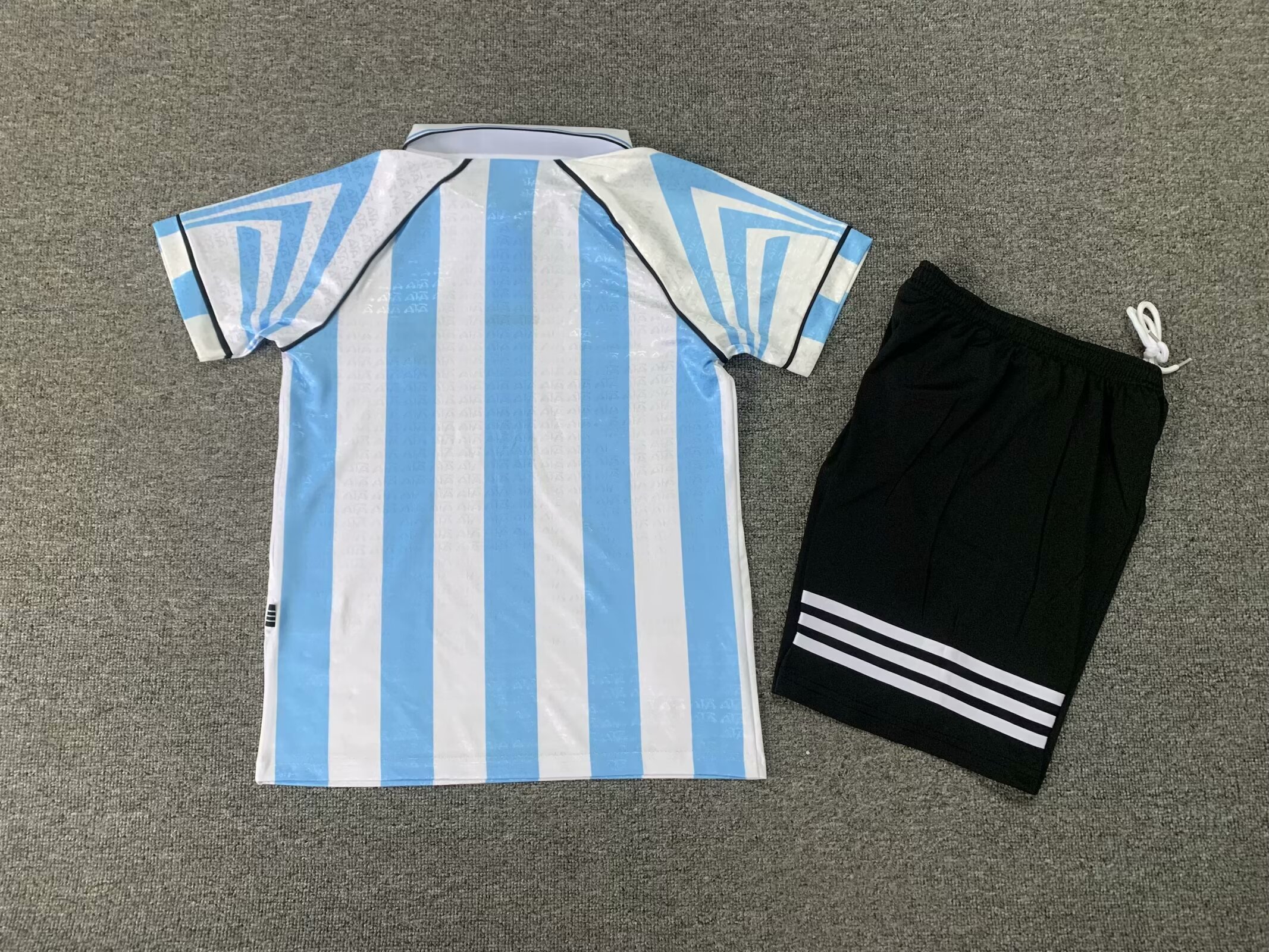 1996 Argentina Home Kid Kit/1996阿根廷主场童装