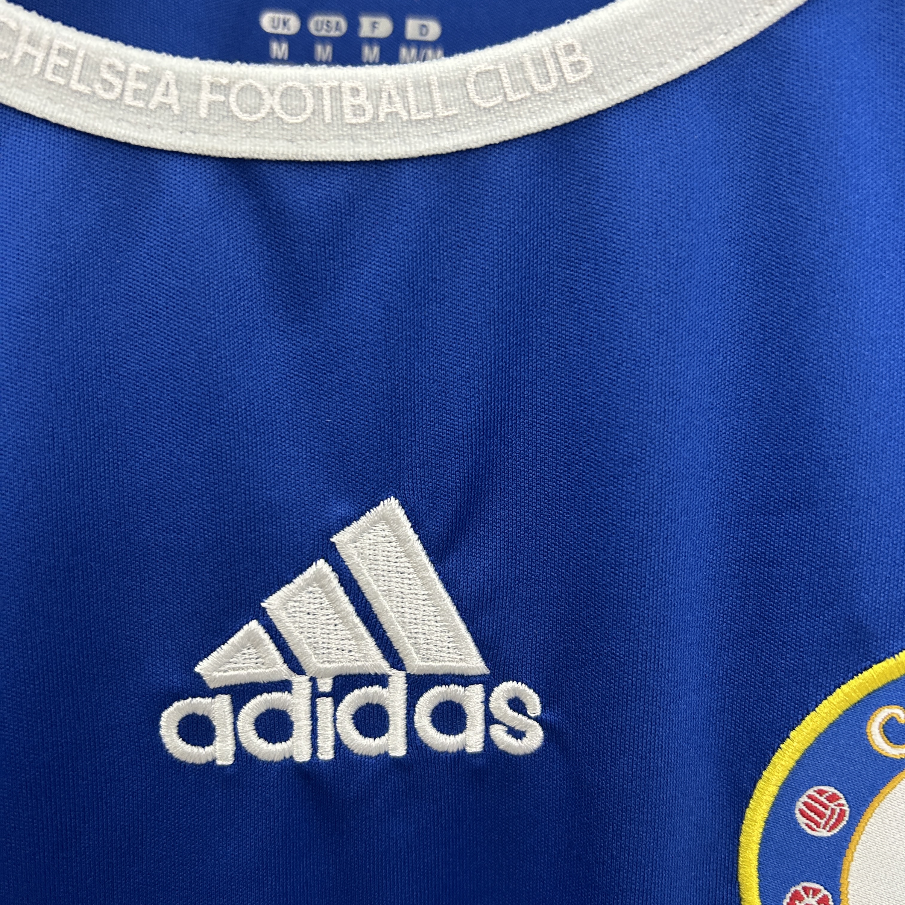 06-07 Chelsea Home Long Sleeve Retro Jersey/ 06-07切尔西主场复古长袖
