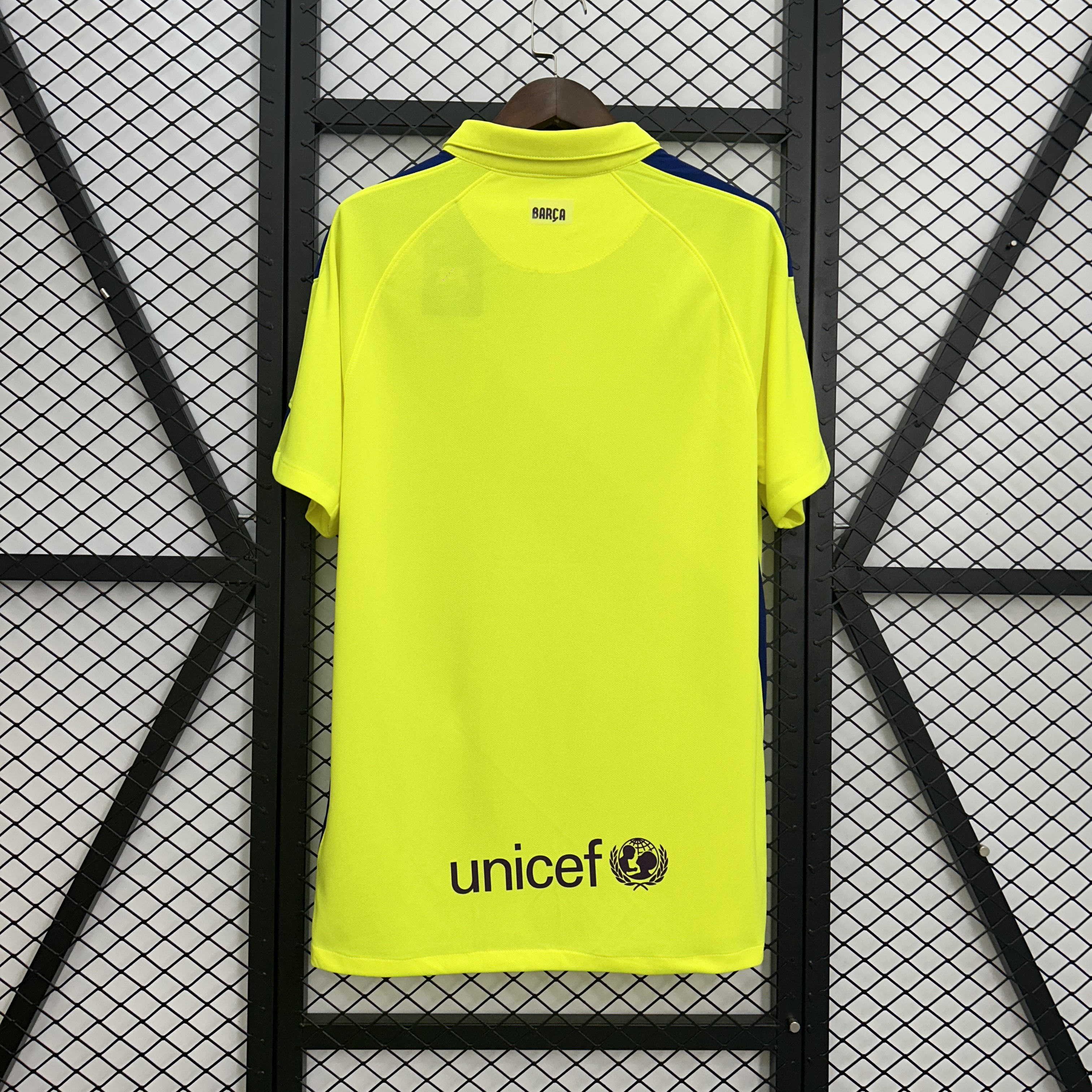 14-15 Barcelona Third Retro Jersey/14-15巴萨第二客场