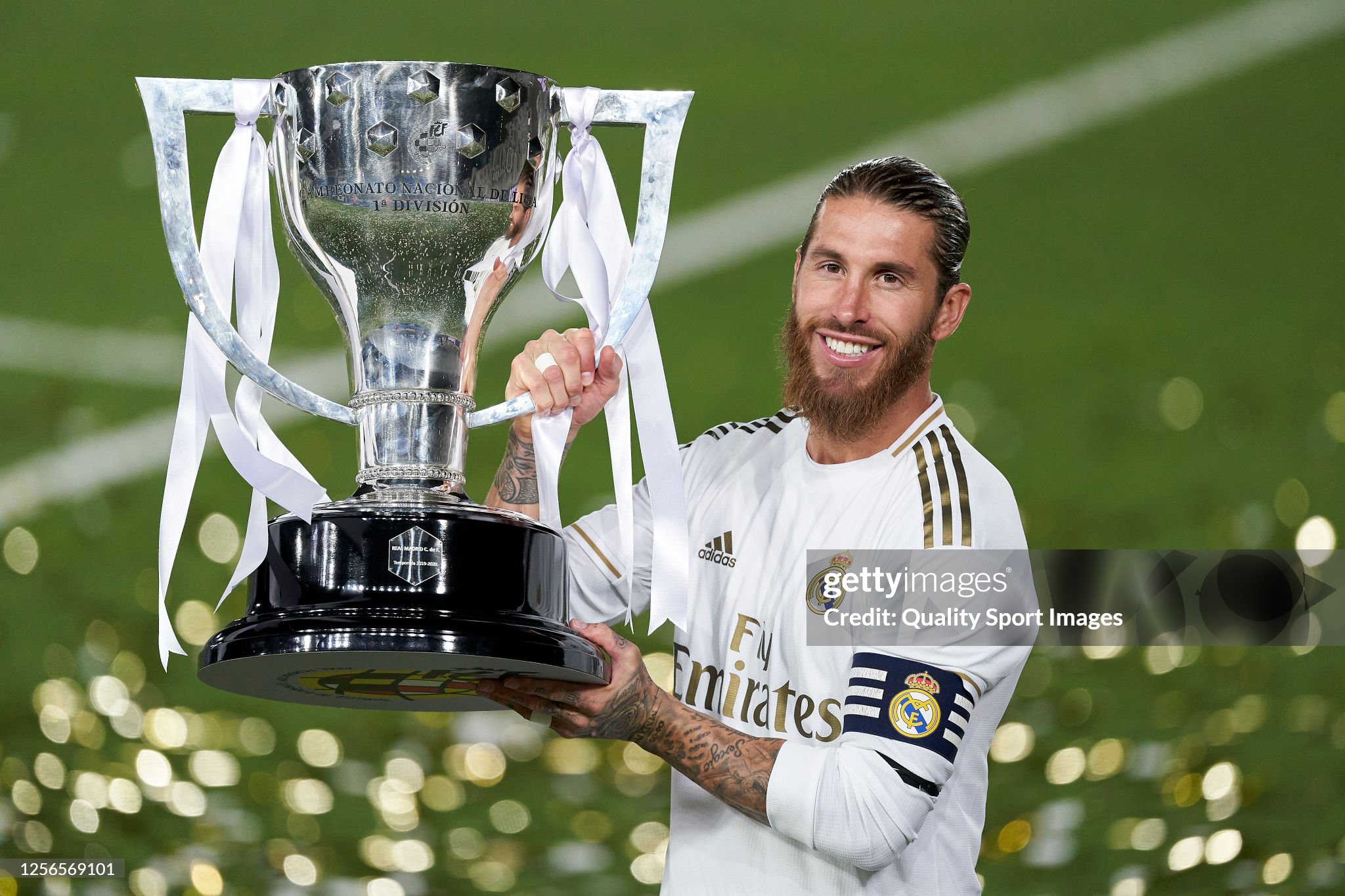 19-20 Real Madrid Home Long Sleeve Player Retro Jersey/19-20 皇马主场球员长袖