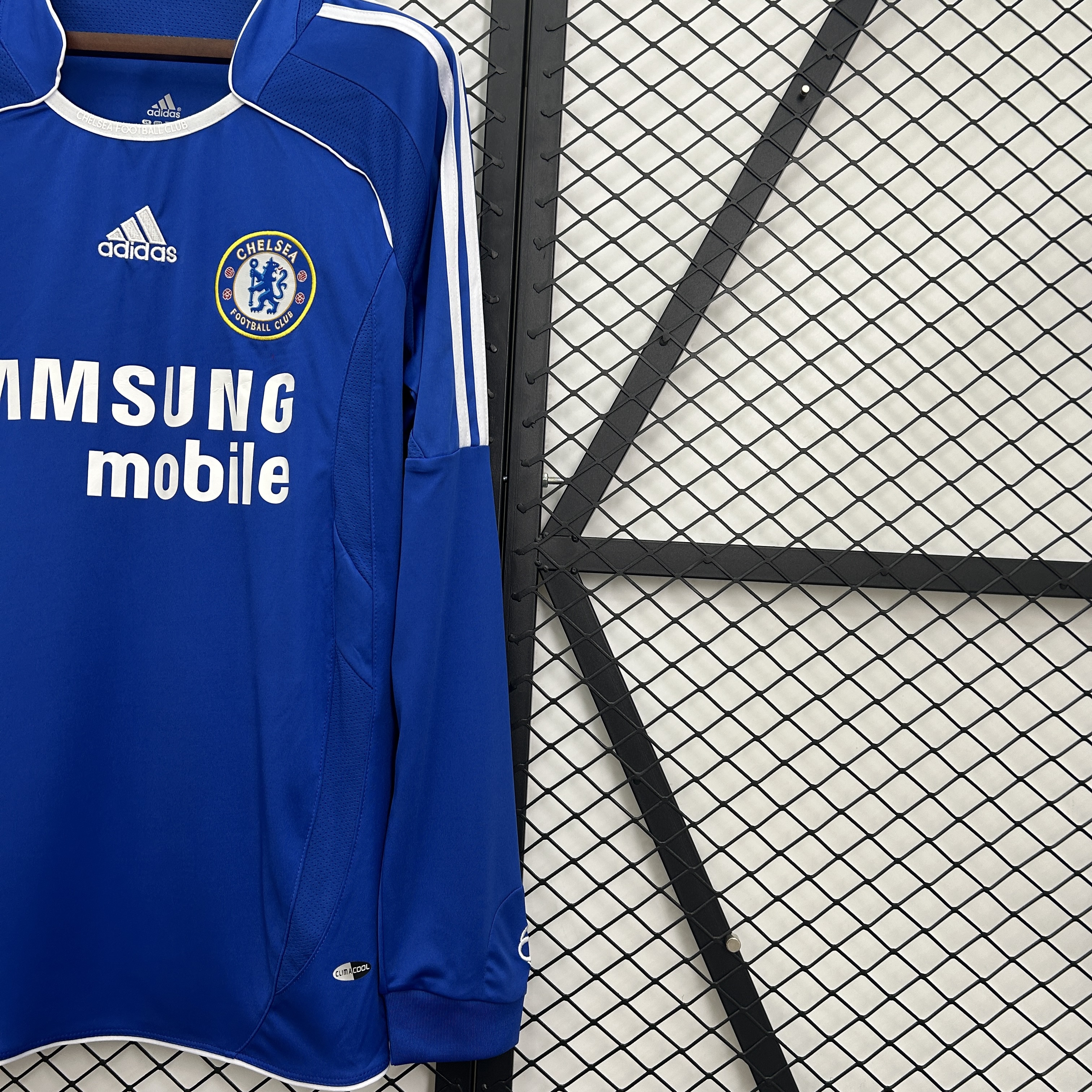 06-07 Chelsea Home Long Sleeve Retro Jersey/ 06-07切尔西主场复古长袖