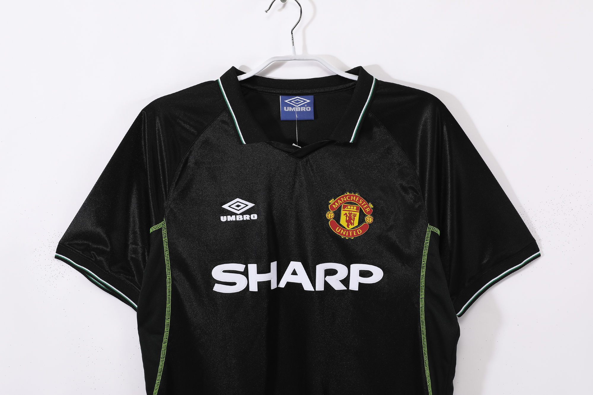 98-99 Manchester United Third Retro Jersey/98-99曼联第二客场
