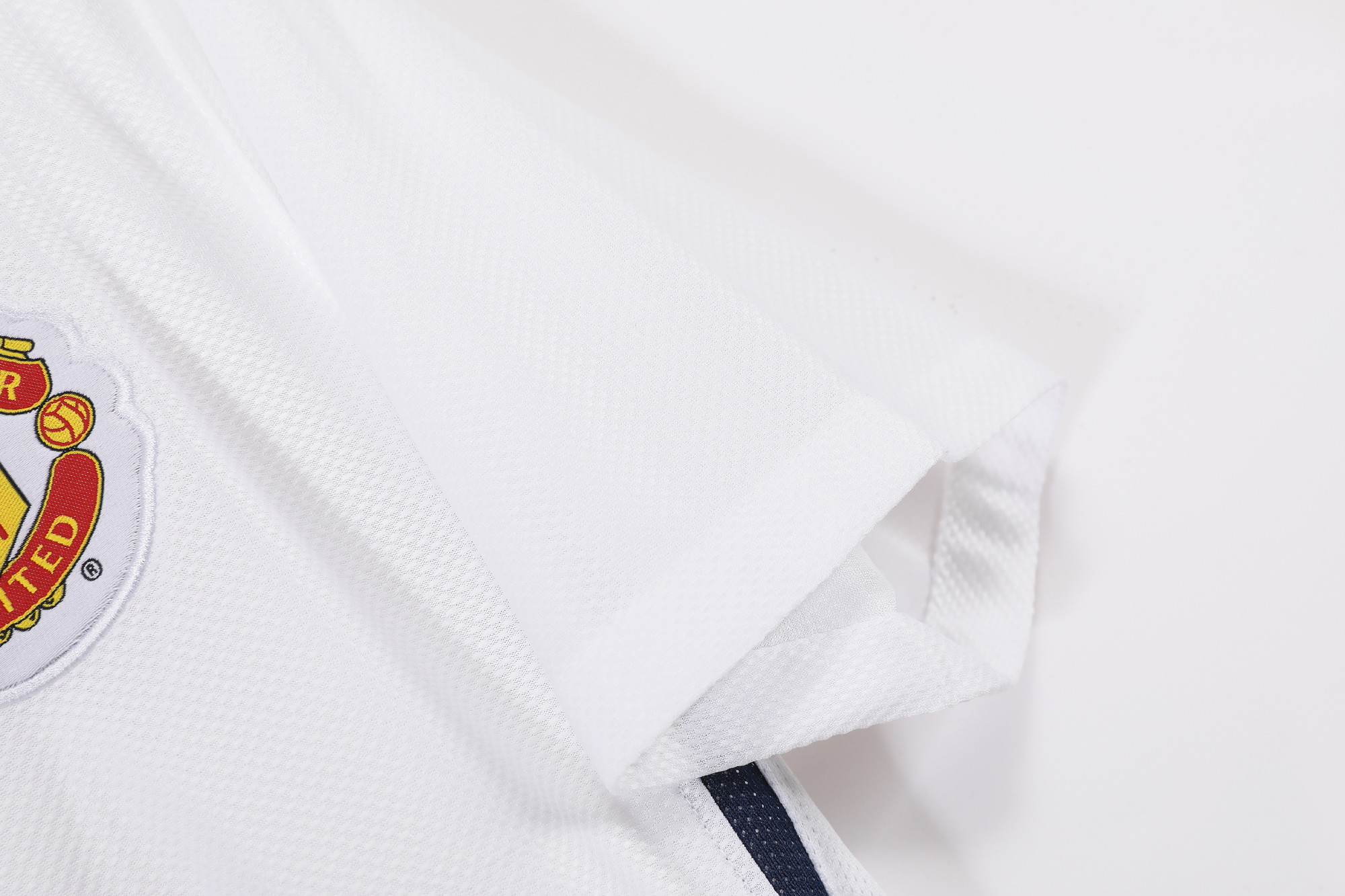 08-09 Manchester United Champions League away white fans jersey/08-09 曼联客场球迷,欧冠版