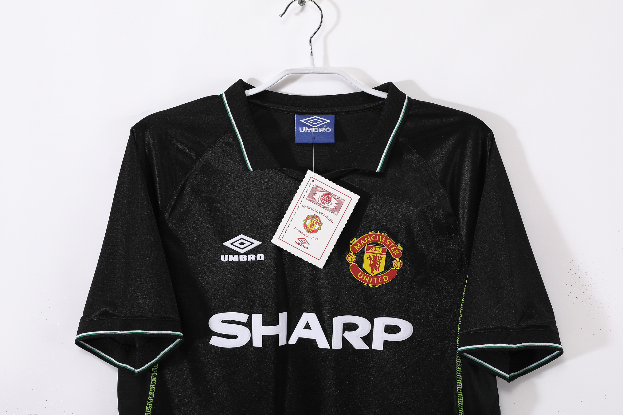 98-99 Manchester United Third Retro Jersey/98-99曼联第二客场