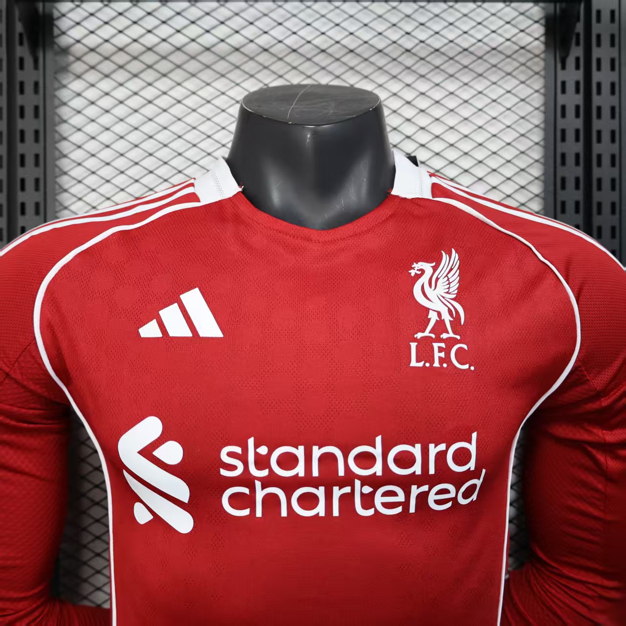 25-26 Liverpool Home Long Sleeve Player Jersey/25-26 利物浦主场长袖球员版