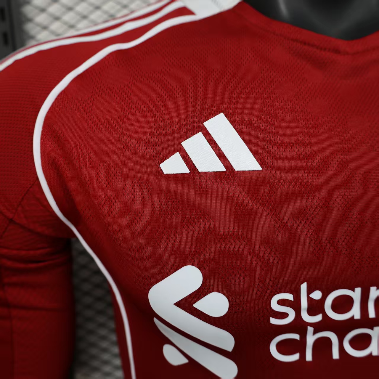 25-26 Liverpool Home Long Sleeve Player Jersey/25-26 利物浦主场长袖球员版