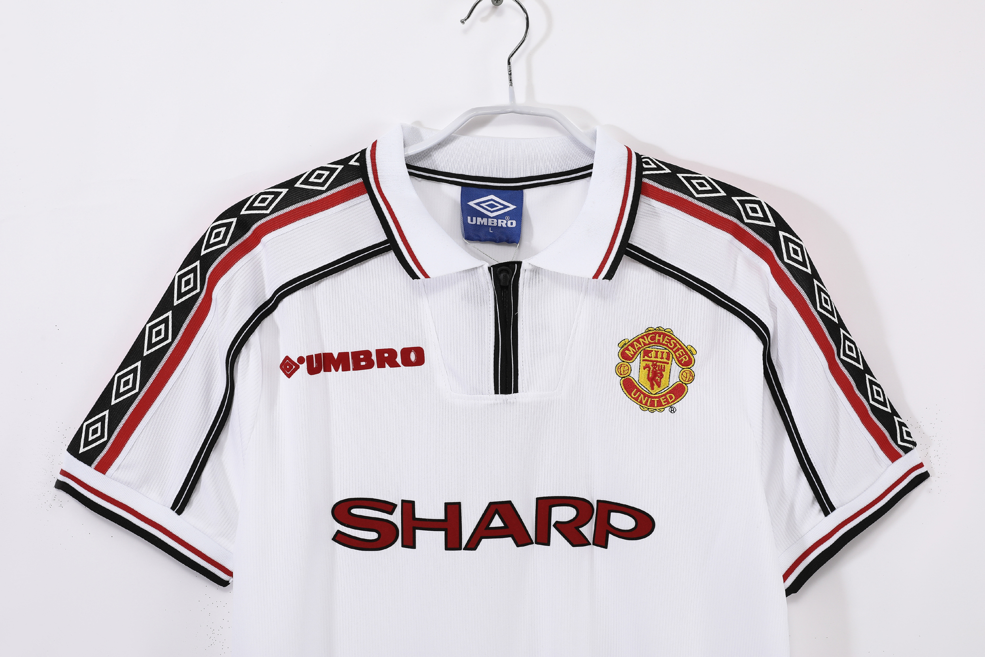 98-99 Manchester United Commemorative Retro Jersey/98-99曼联纪念款复古