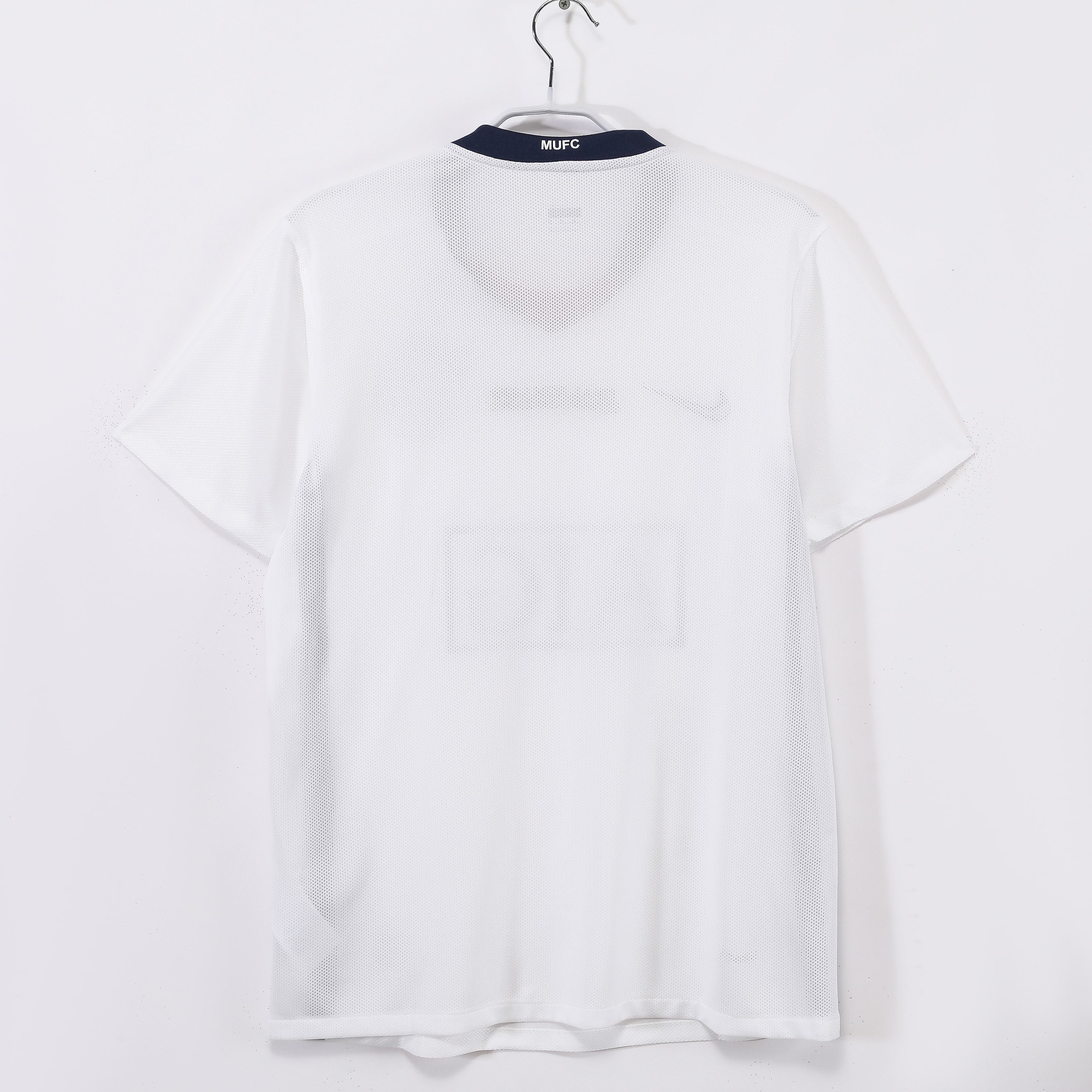 08-09 Manchester United Champions League away white fans jersey/08-09 曼联客场球迷,欧冠版