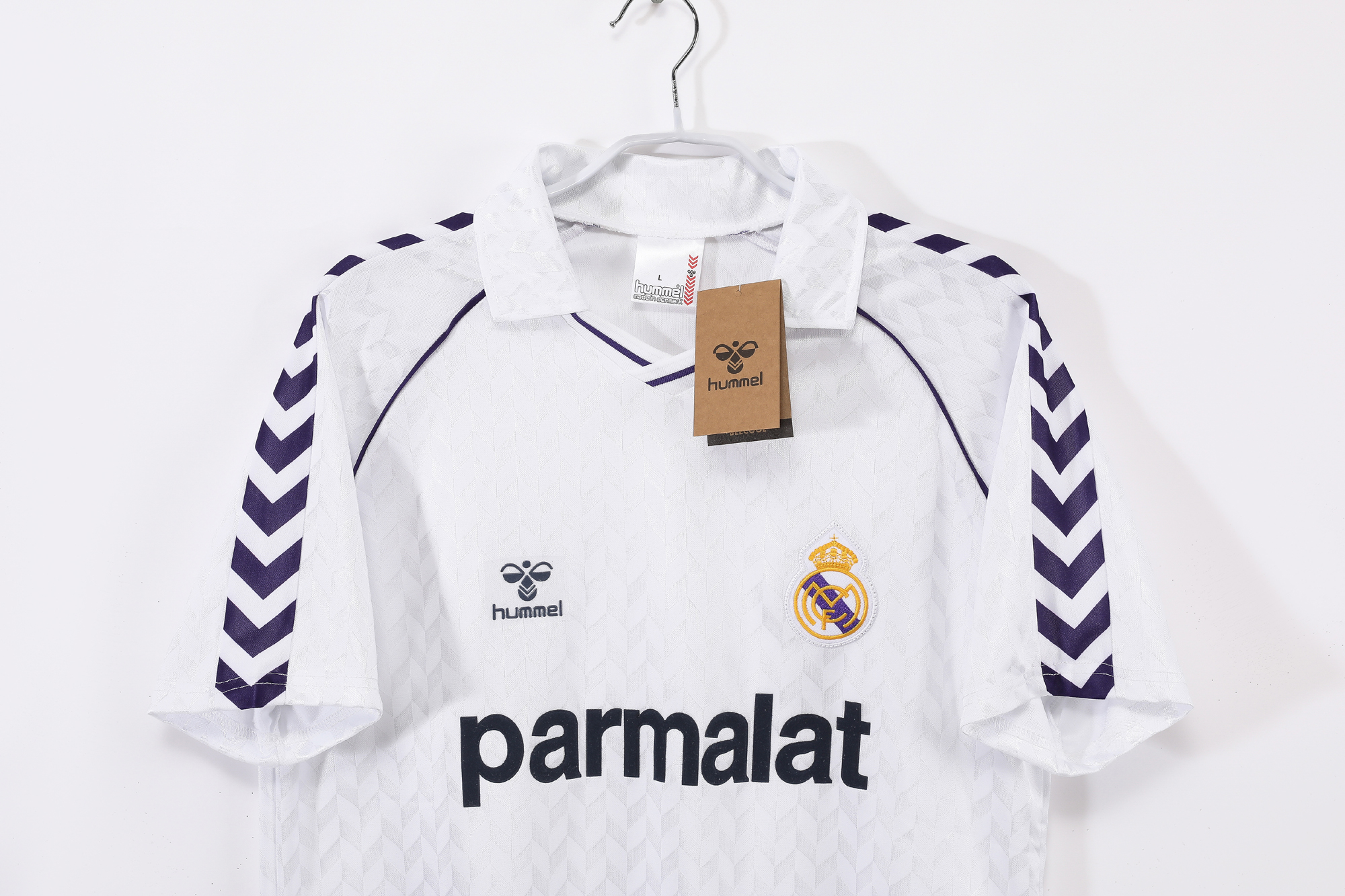 86-87 Real Madrid Home Retro Jersey/86-87皇马主场