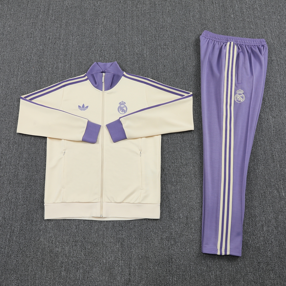 24-25 Real Madrid Jacket Tracksuit/ 24-25皇马夹克训练服