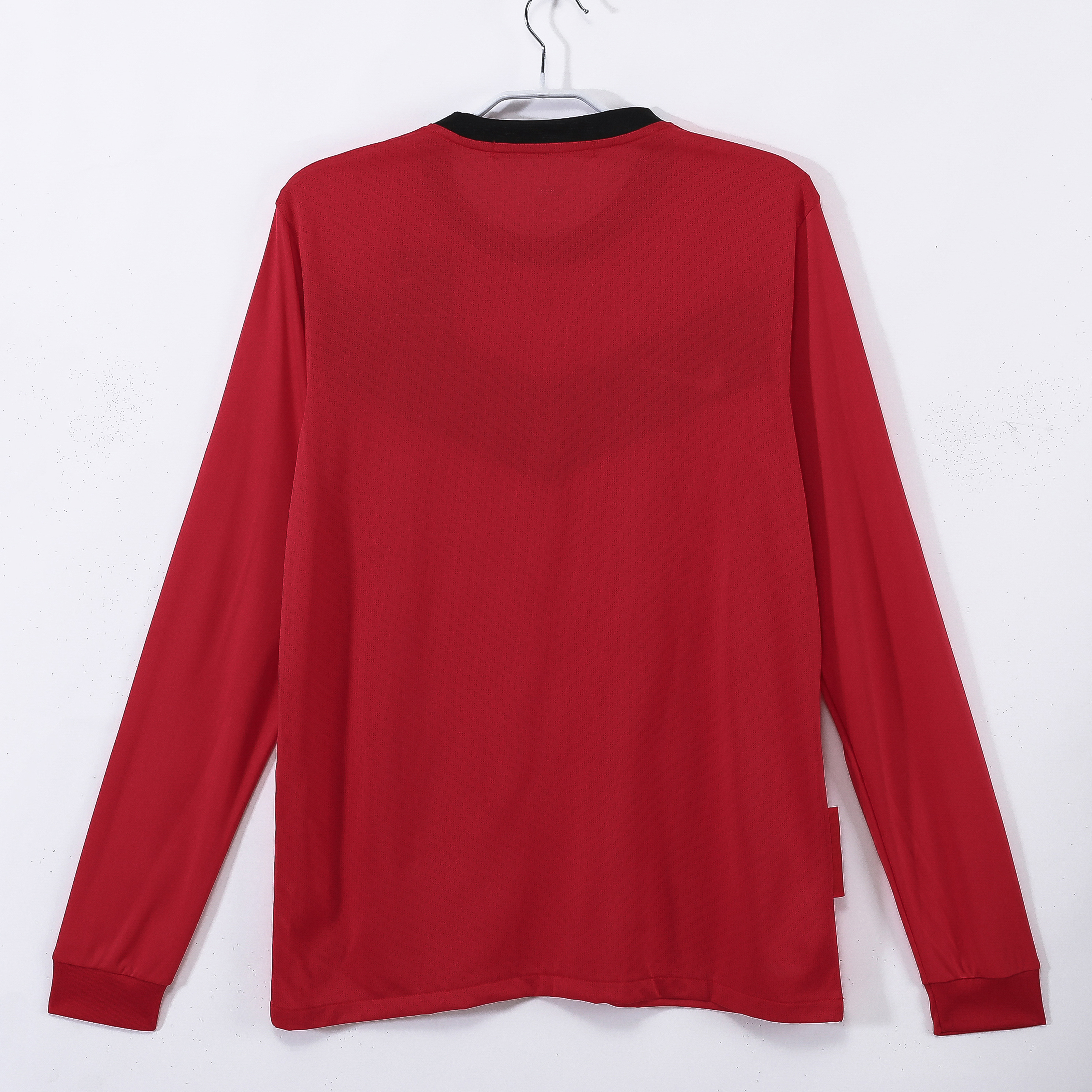 09-10 Manchester United Home long sleeve Retro Jersey/09-10曼联主场长袖