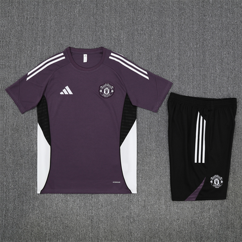25-26 Manchester United Short Sleeve Training Suit/ 25-26曼联短袖训练服