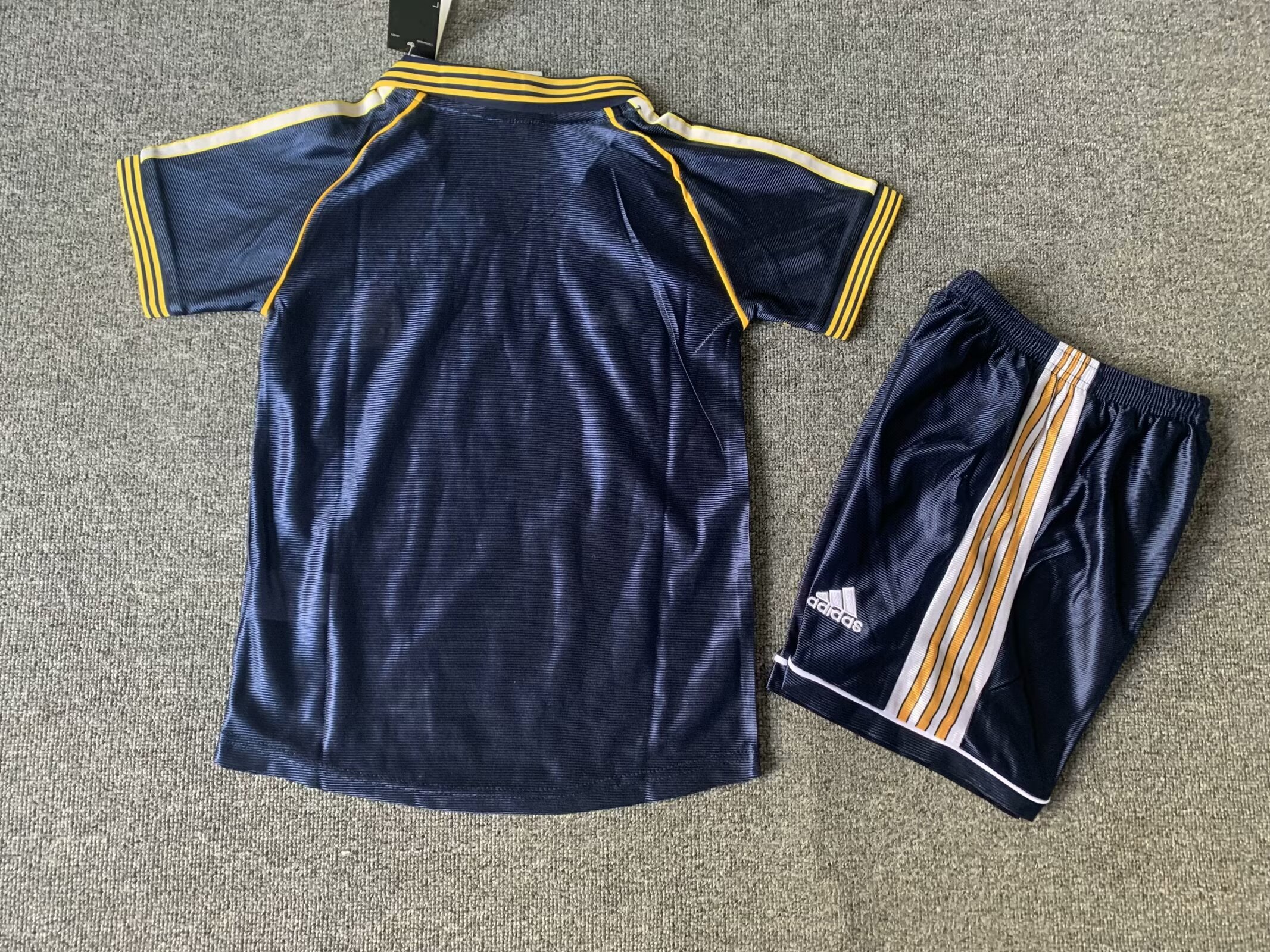 98-00 Real Madrid Away Kid Kit/98-00皇马客场童装