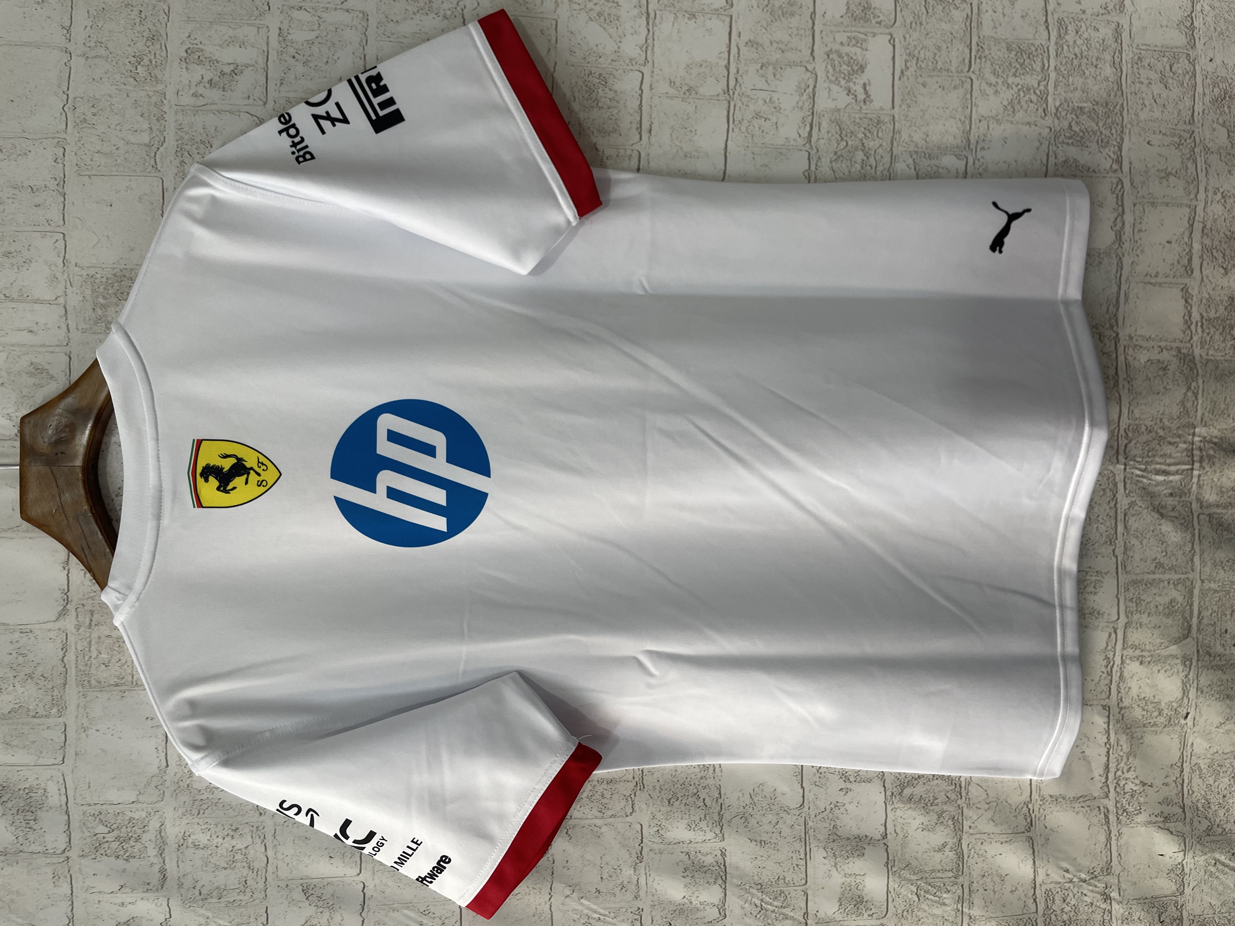 2025 Ferrari F1 White T-Shirt /2025 F1白色短袖