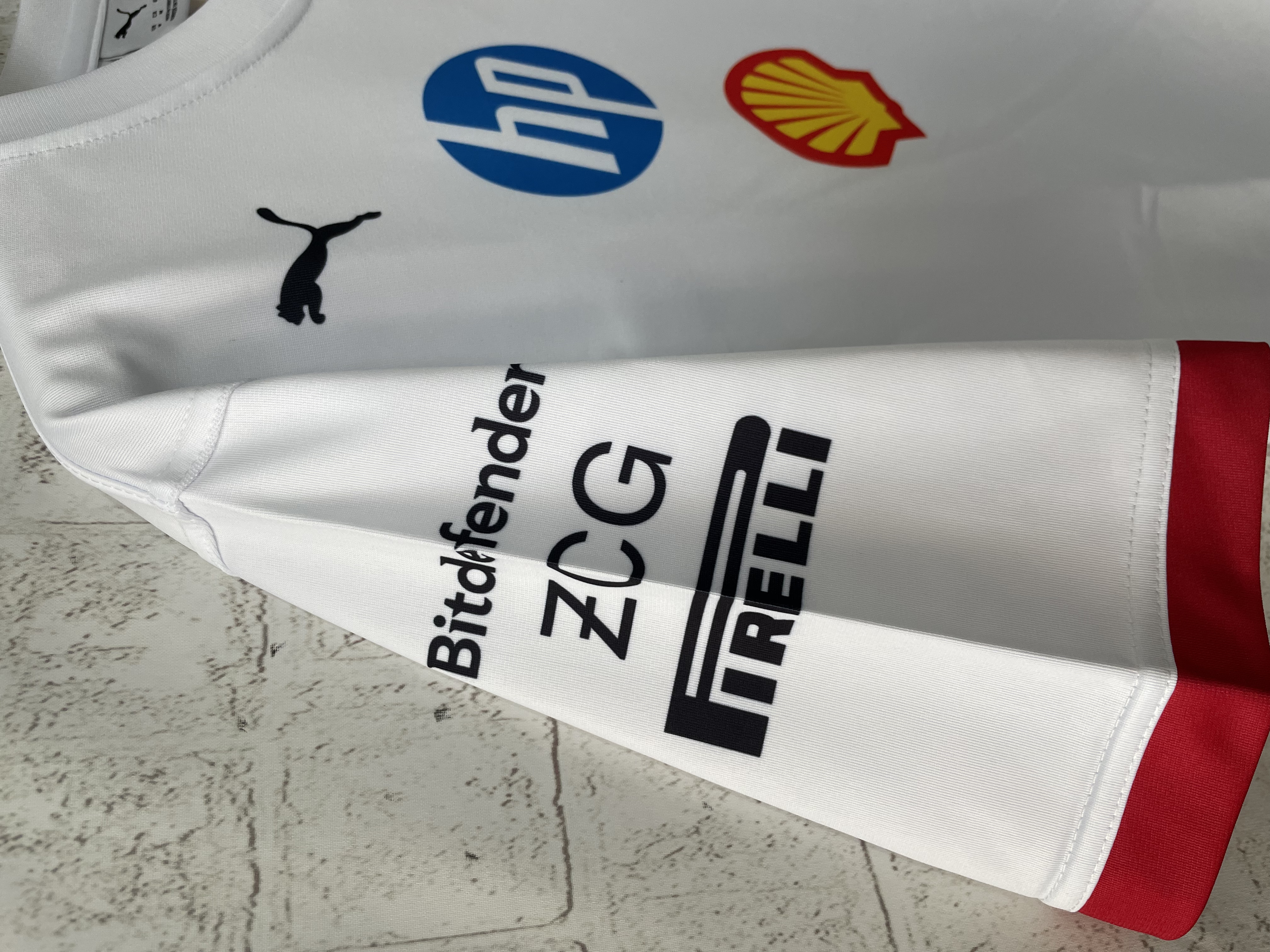 2025 Ferrari F1 White T-Shirt /2025 F1白色短袖