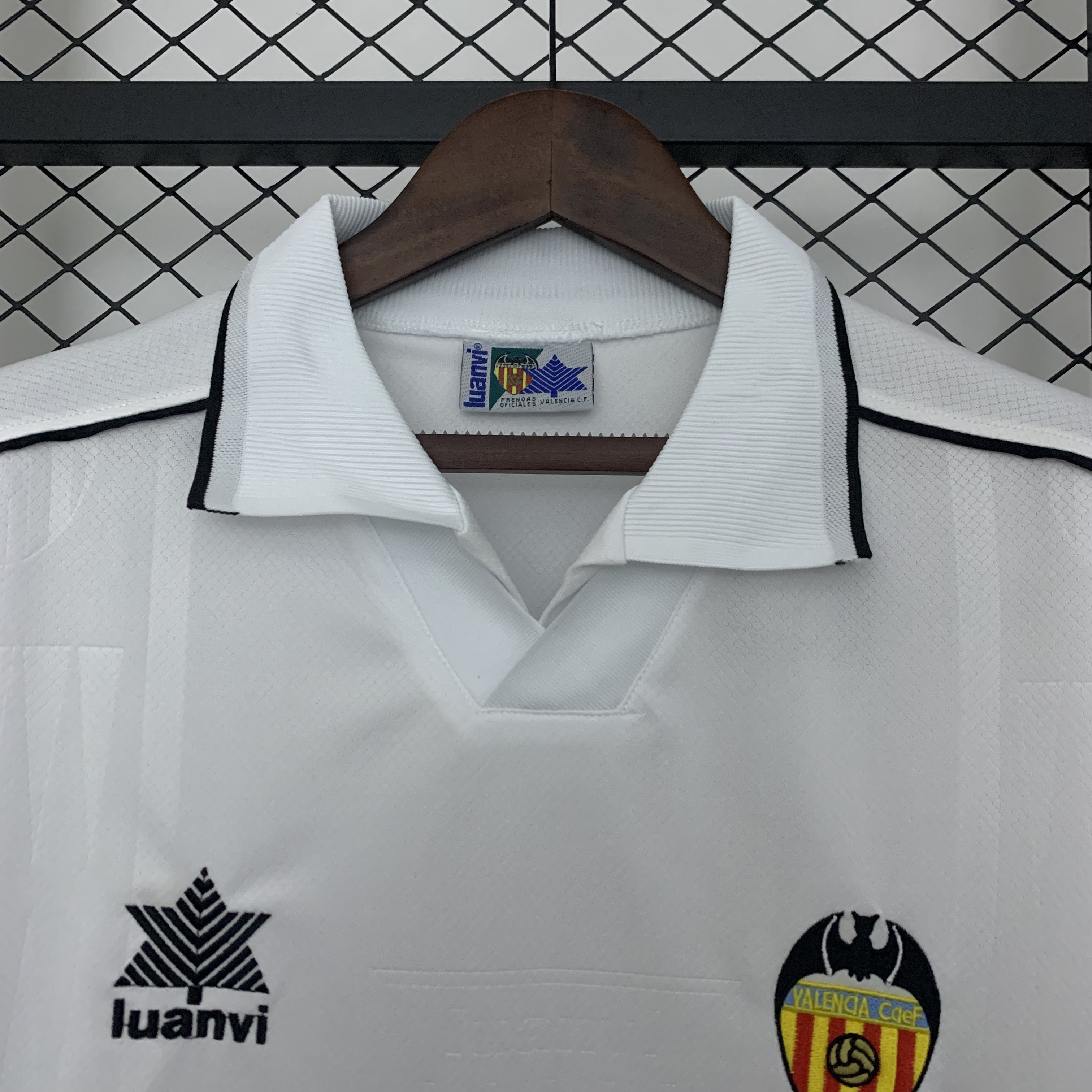 96-97 Valencia Home Retro Jersey/96-97 瓦伦西亚主场