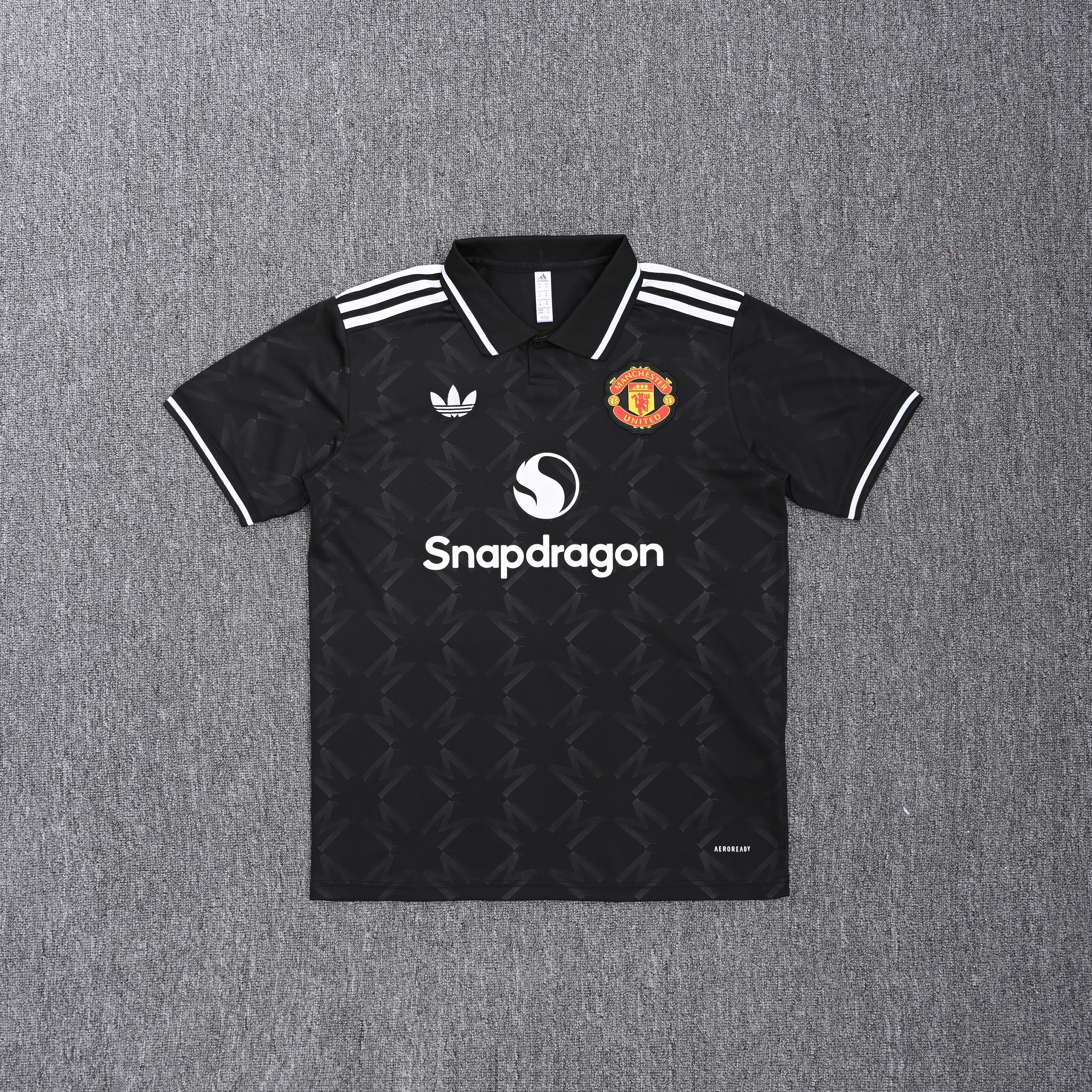 25-26 Manchester United Black Polo/25-26曼联黑色Polo