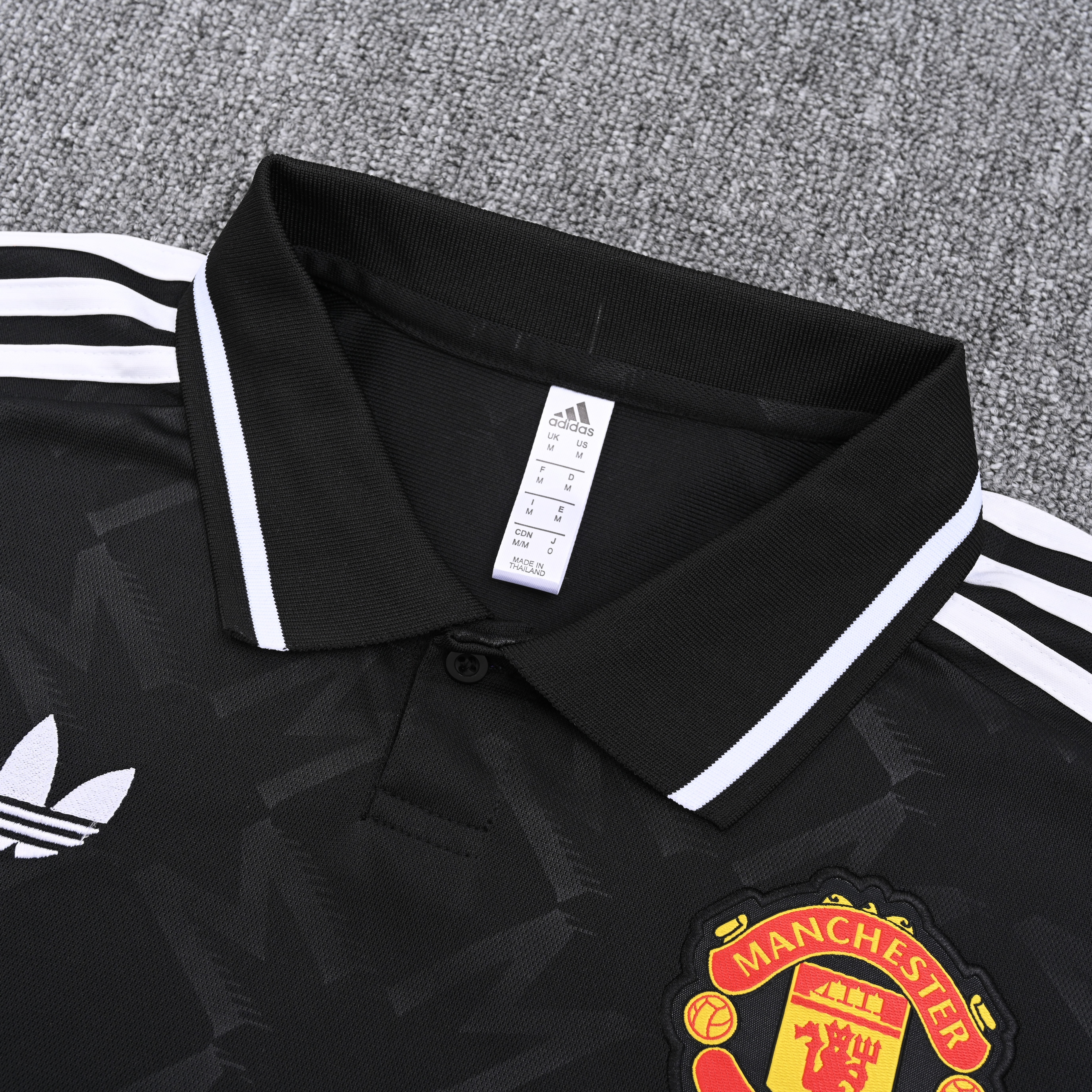 25-26 Manchester United Black Polo/25-26曼联黑色Polo
