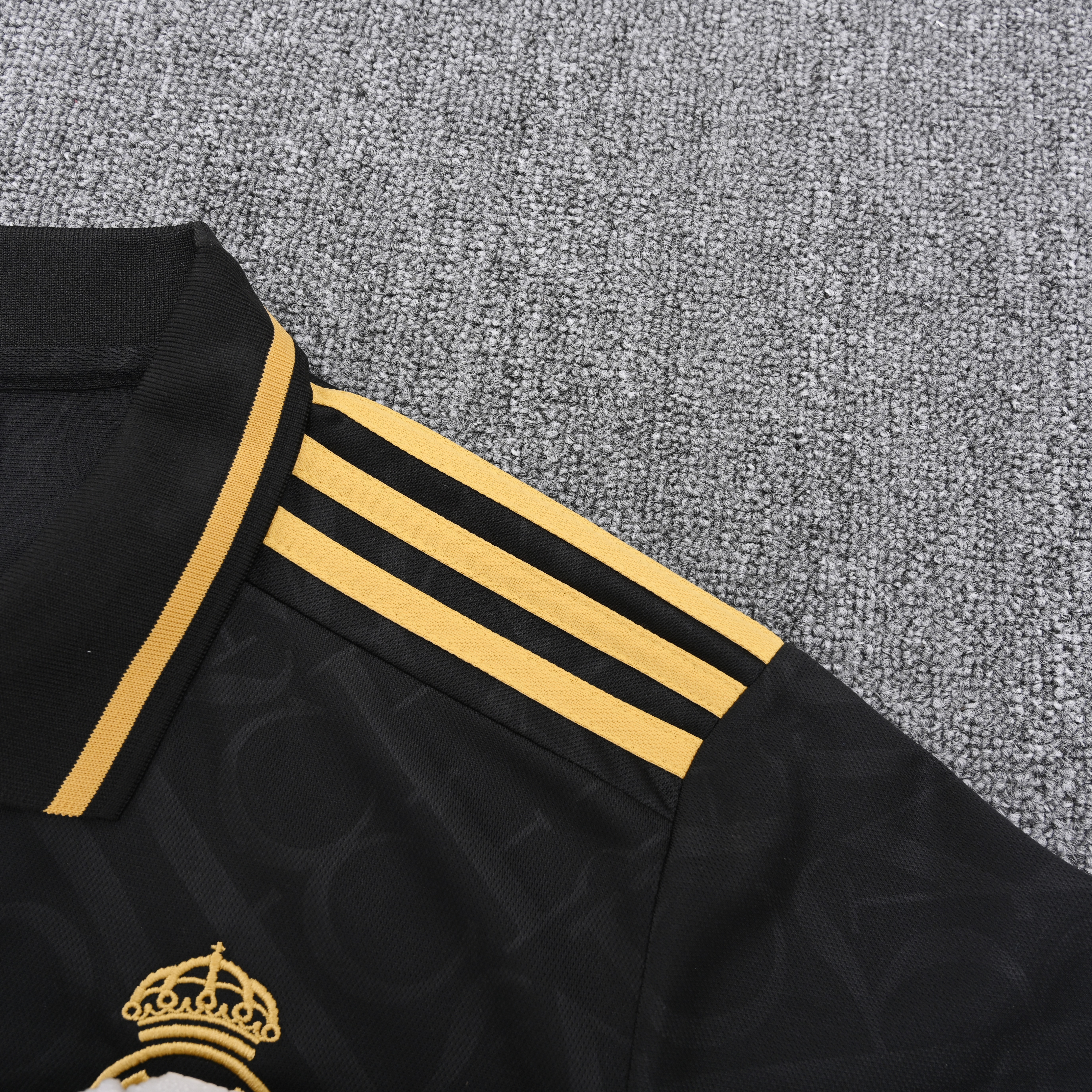 25-26 Real Madrid Black Polo/25-26皇马黑色Polo