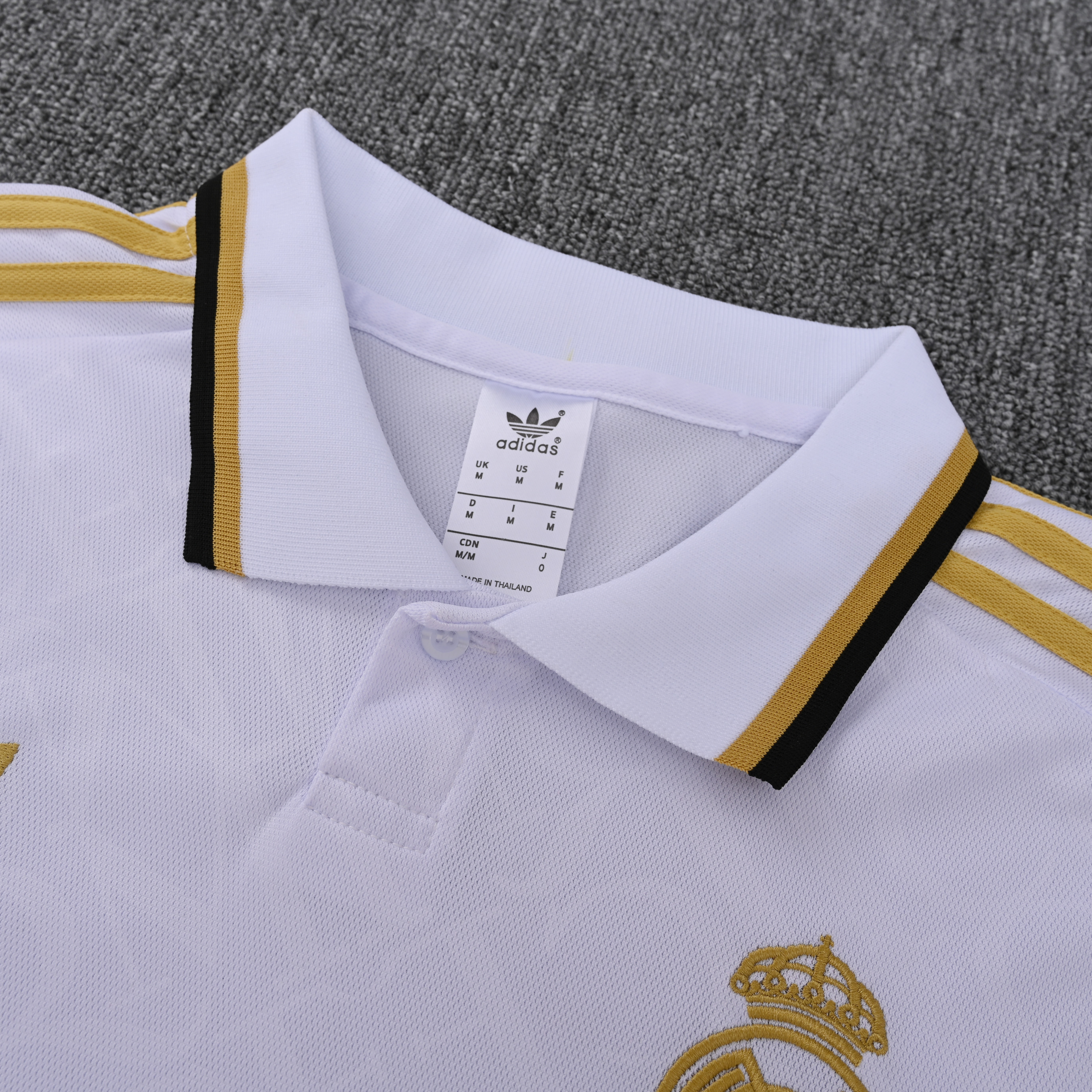 25-26 Real Madrid White Polo/25-26皇马白色Polo