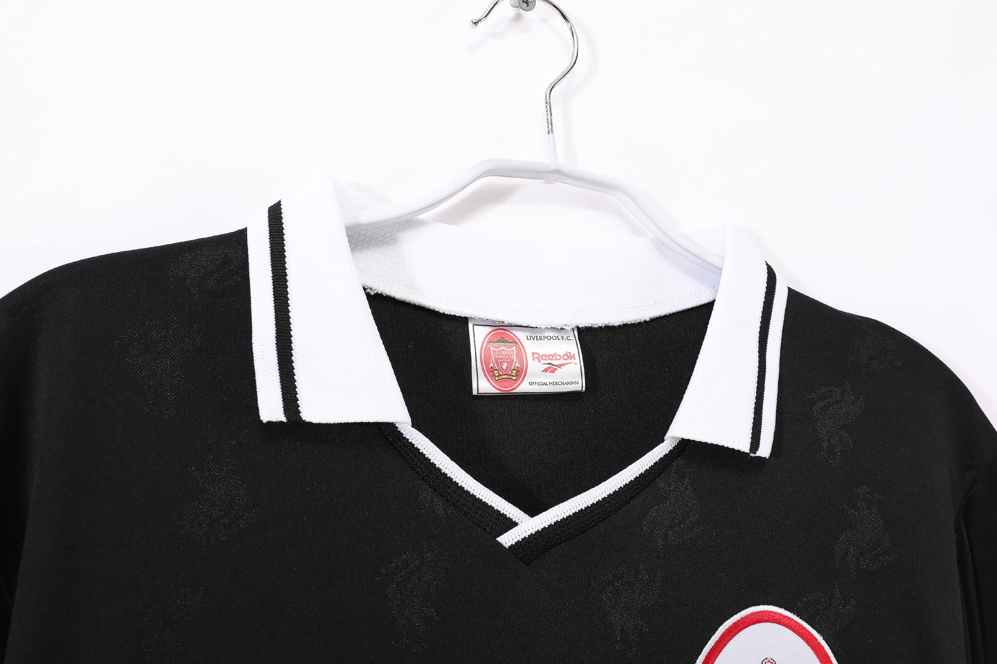 96-97 Liverpool Black Retro Jersey/96-97利物浦黑色复古