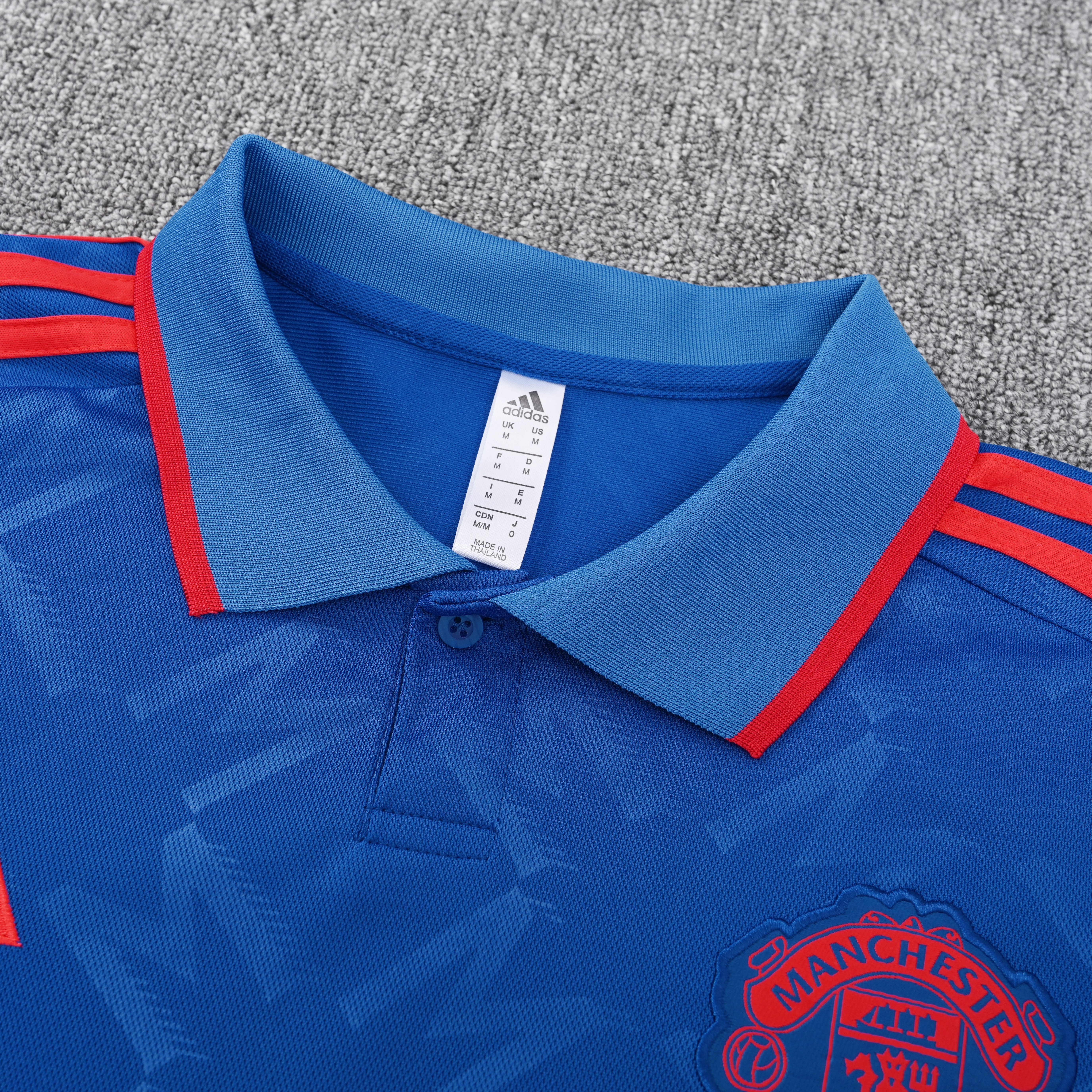 25-26 Manchester United Blue Polo/25-26曼联蓝色Polo