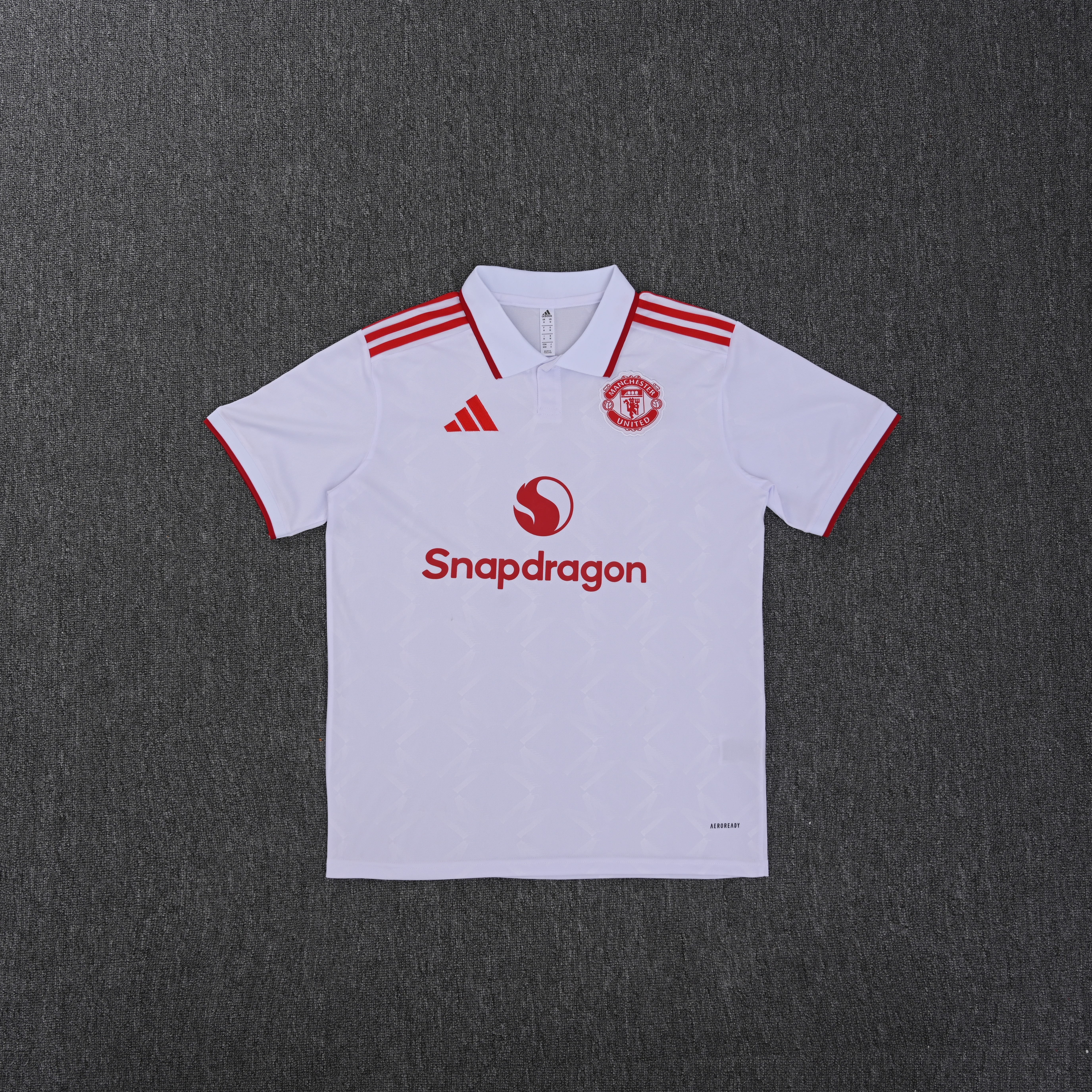 25-26 Manchester United White Polo/25-26曼联白色Polo