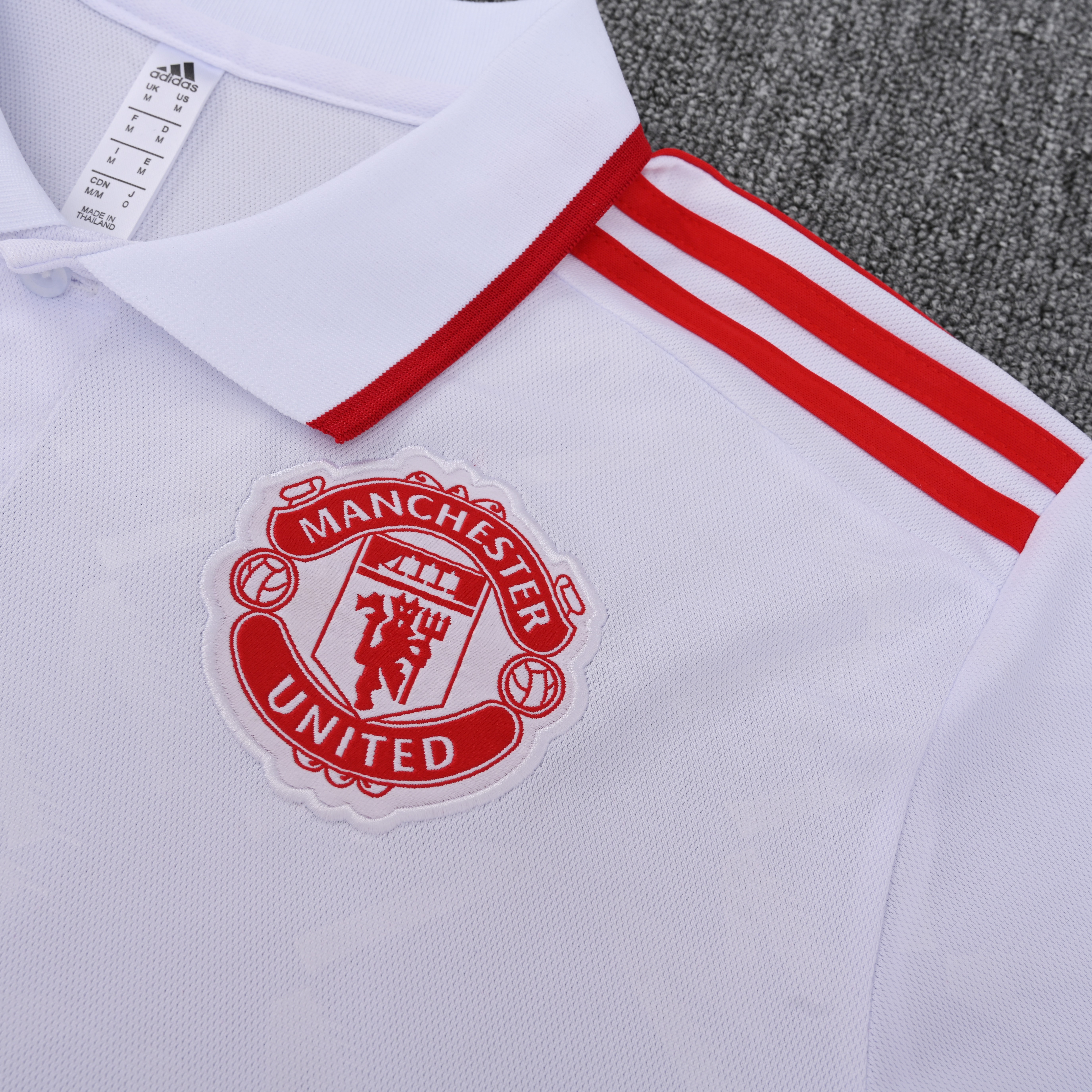 25-26 Manchester United White Polo/25-26曼联白色Polo