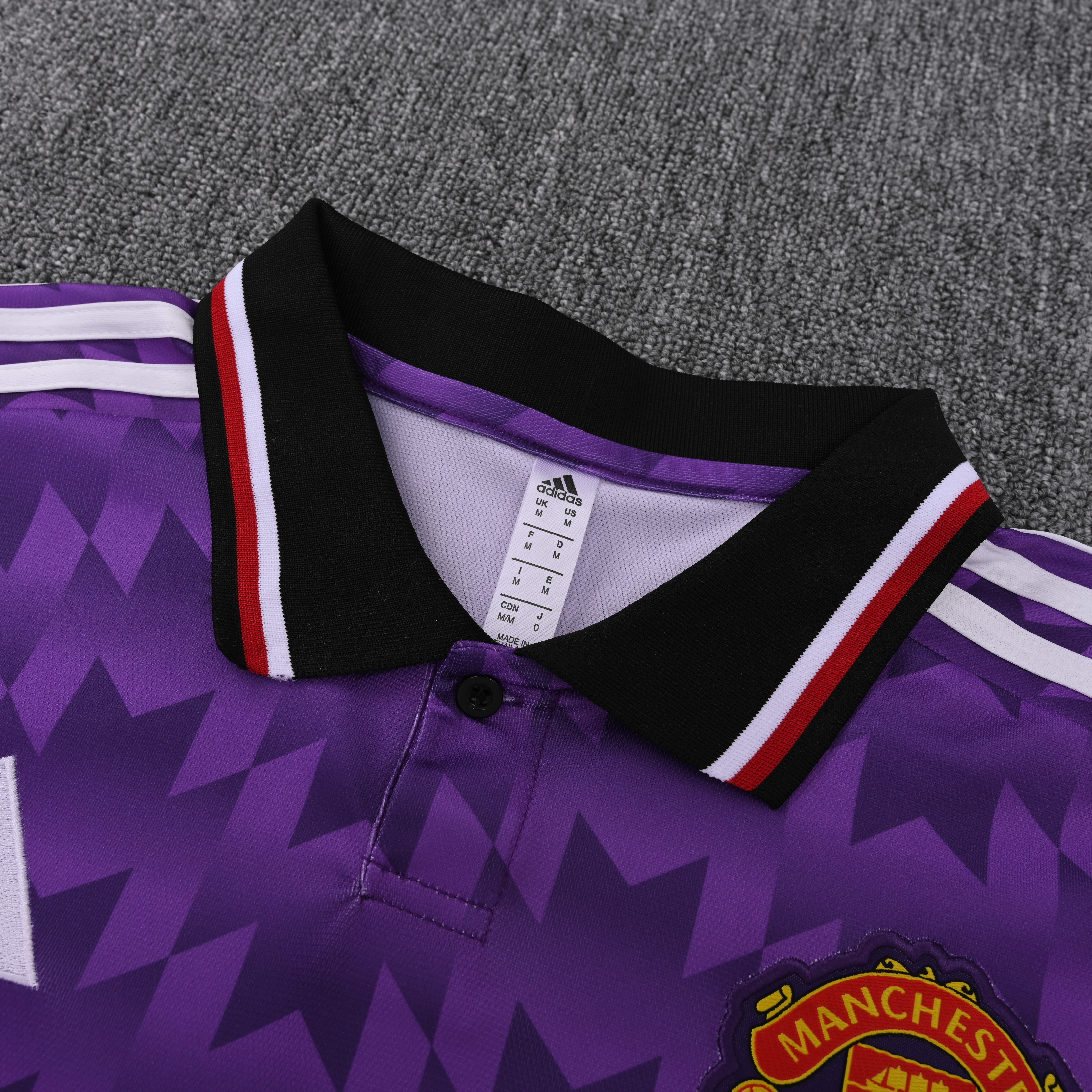25-26 Manchester United Purple Polo/25-26曼联紫色Polo