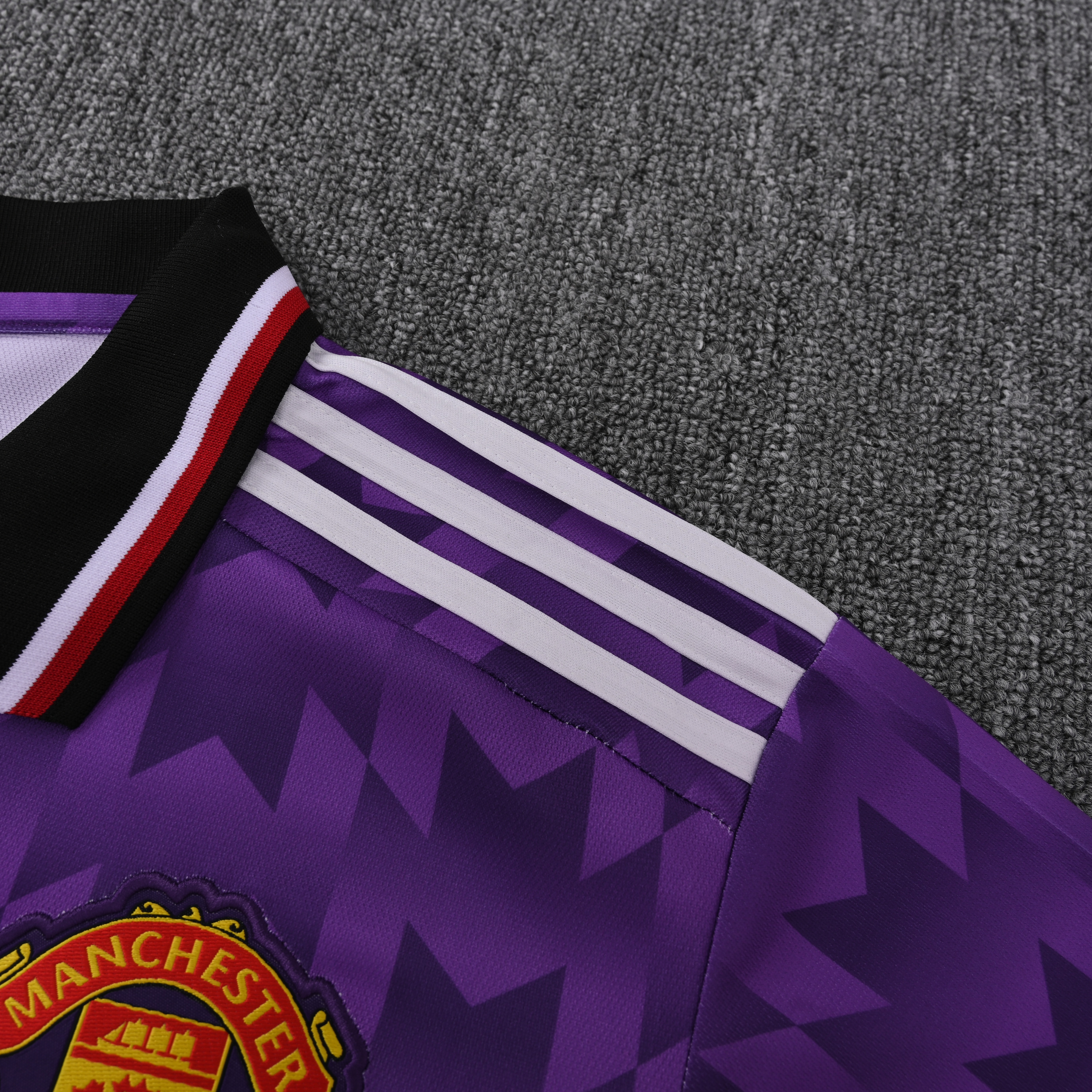 25-26 Manchester United Purple Polo/25-26曼联紫色Polo