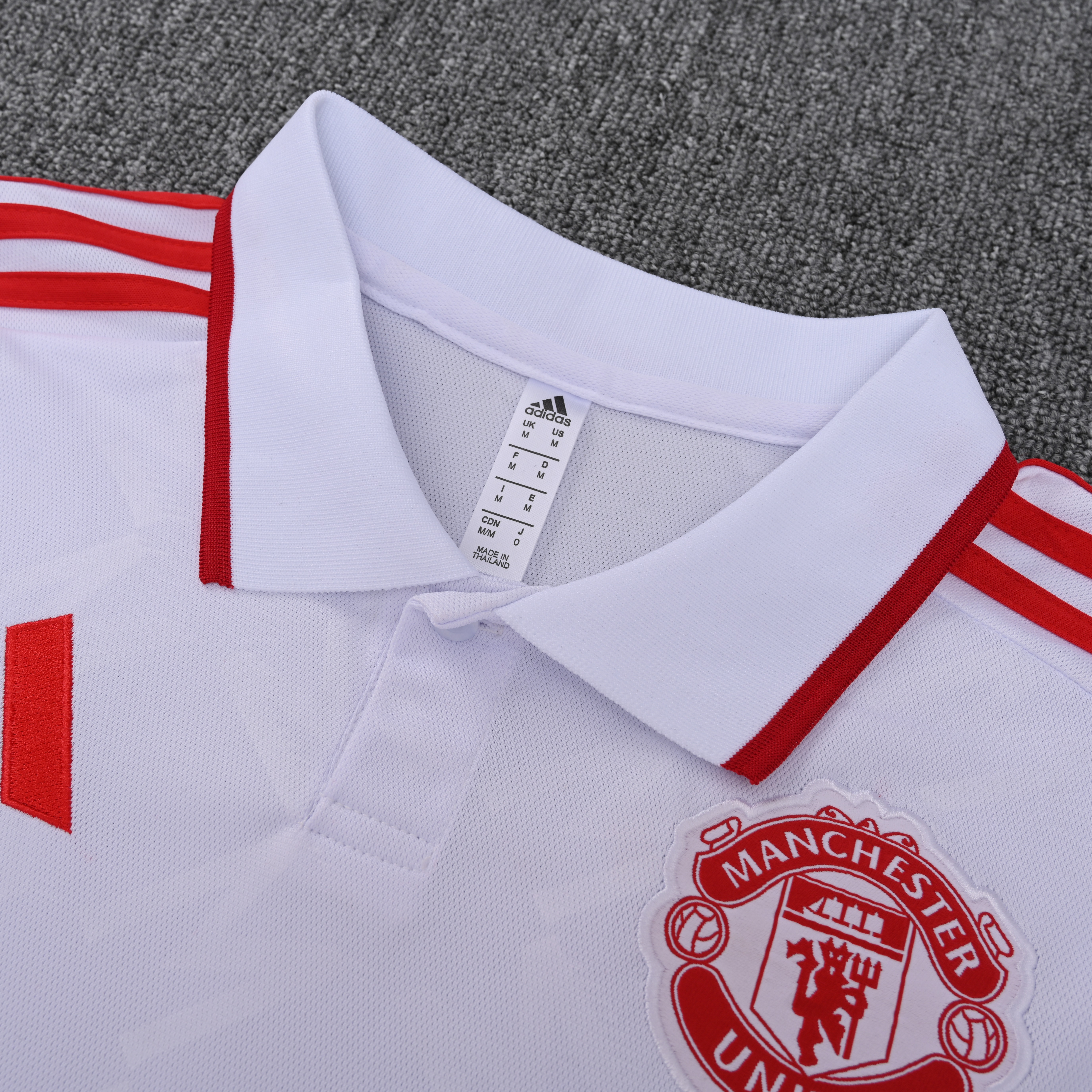 25-26 Manchester United White Polo/25-26曼联白色Polo