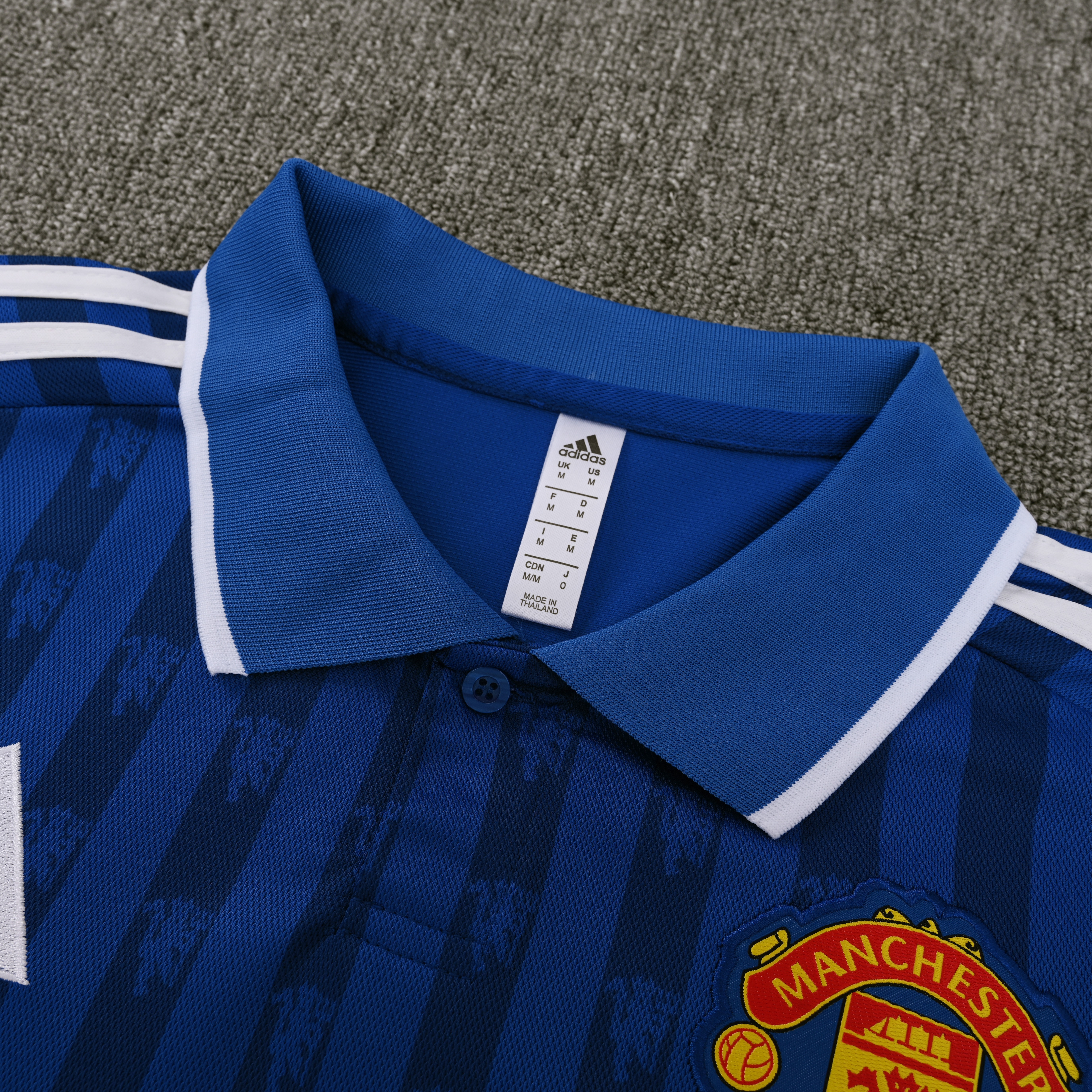 25-26 Manchester United Blue Polo/25-26曼联蓝色Polo