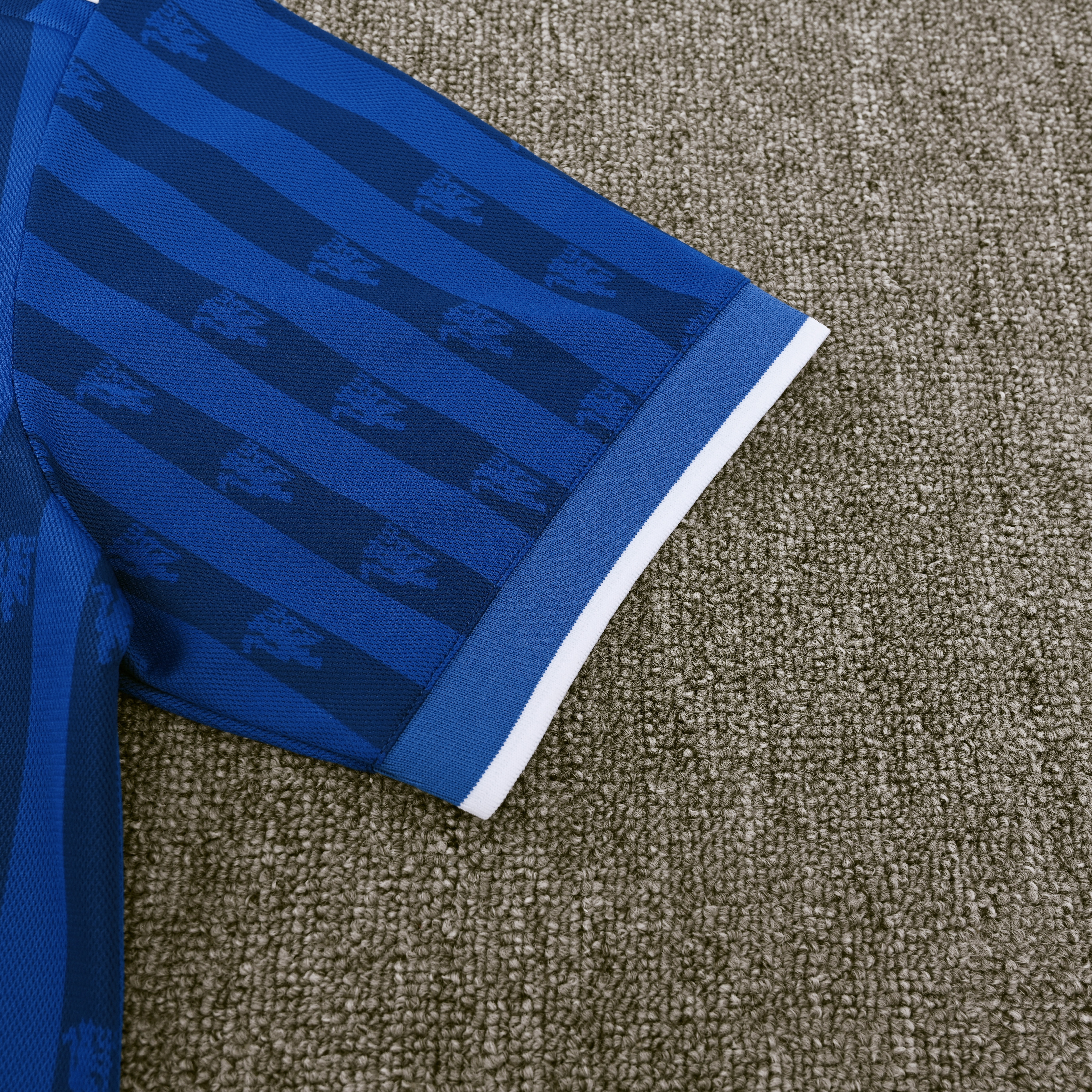 25-26 Manchester United Blue Polo/25-26曼联蓝色Polo