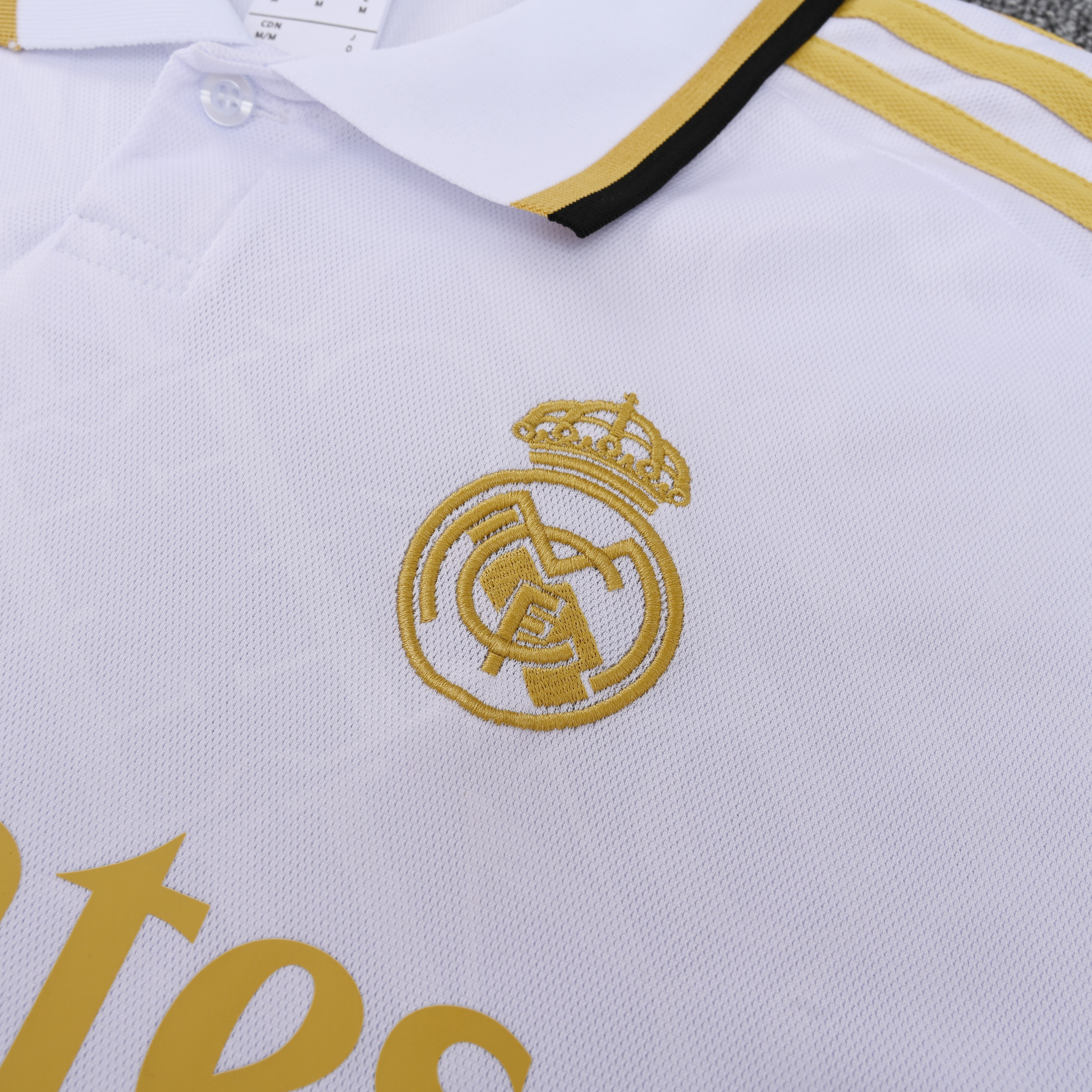 25-26 Real Madrid White Polo/25-26皇马白色Polo