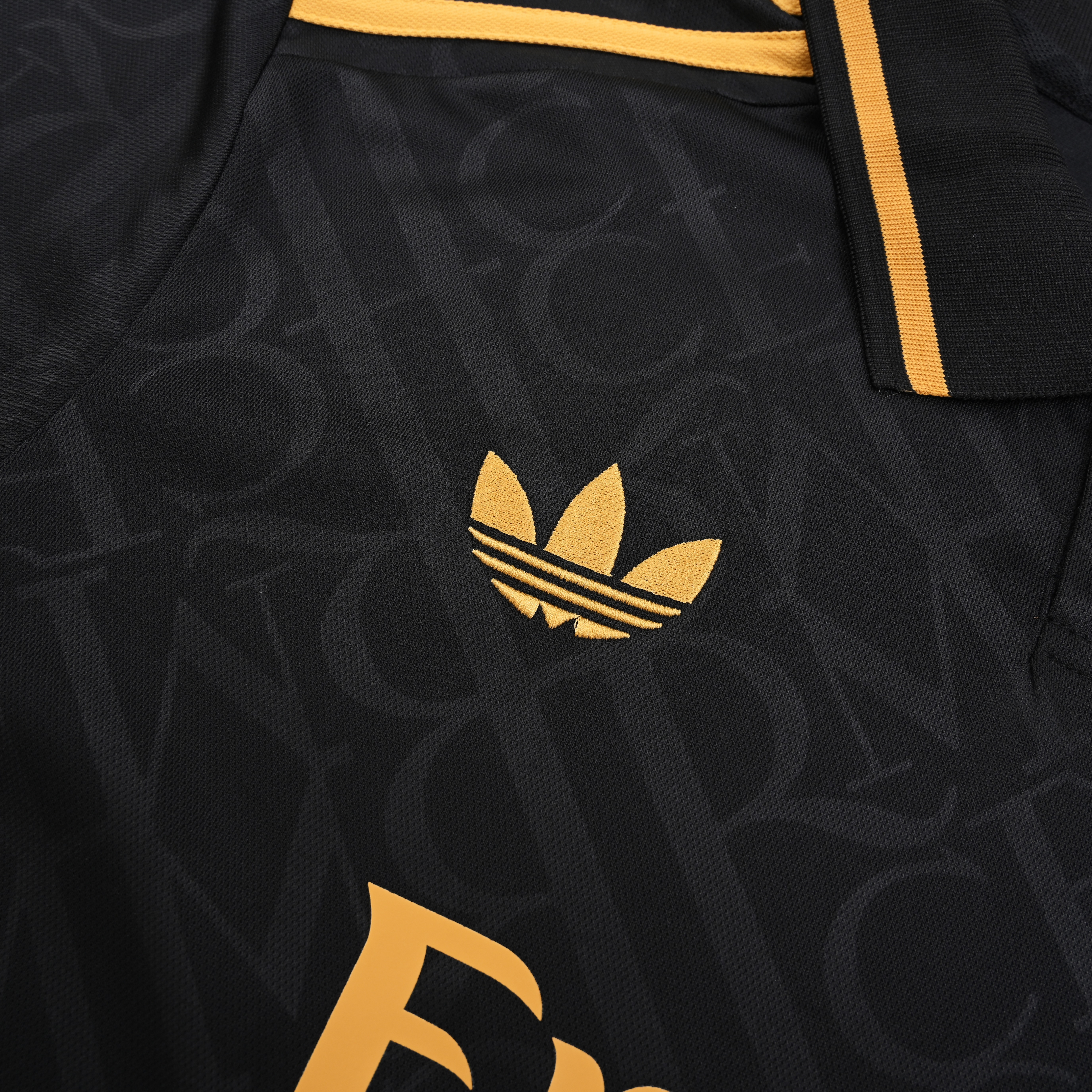 25-26 Real Madrid Black Polo/25-26皇马黑色Polo