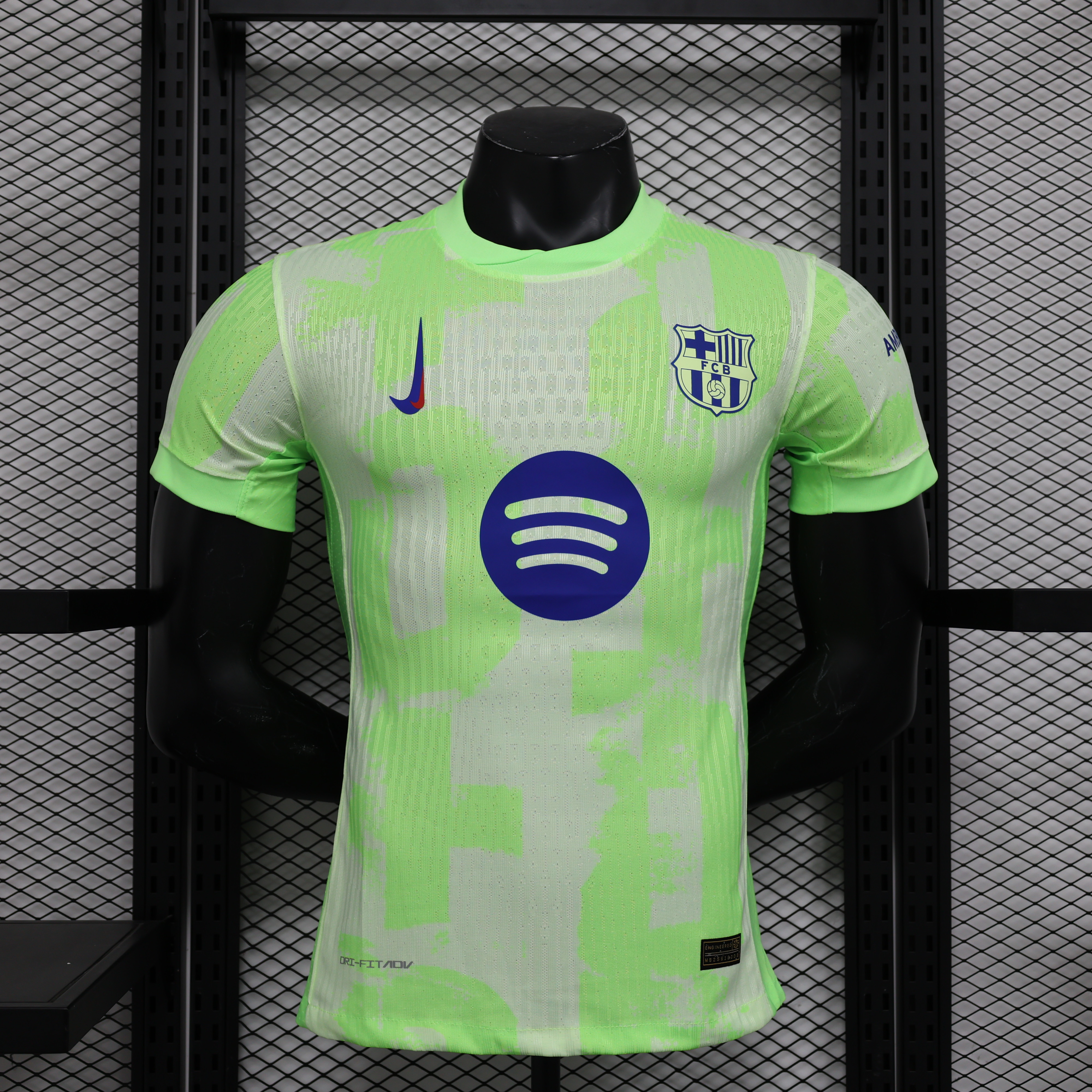 24-25 Barcelona Third Player VersionJersey/ 24-25巴萨第二客场球员版