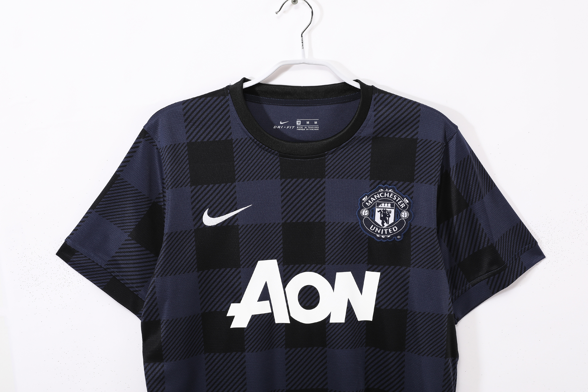 13-14 Manchester United Away Retro Jersey/13-14曼联客场