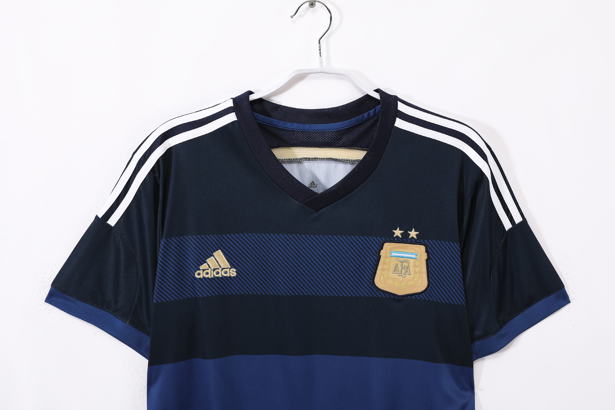 2014 Argentina Away Retro Jersey/2014阿根廷客场