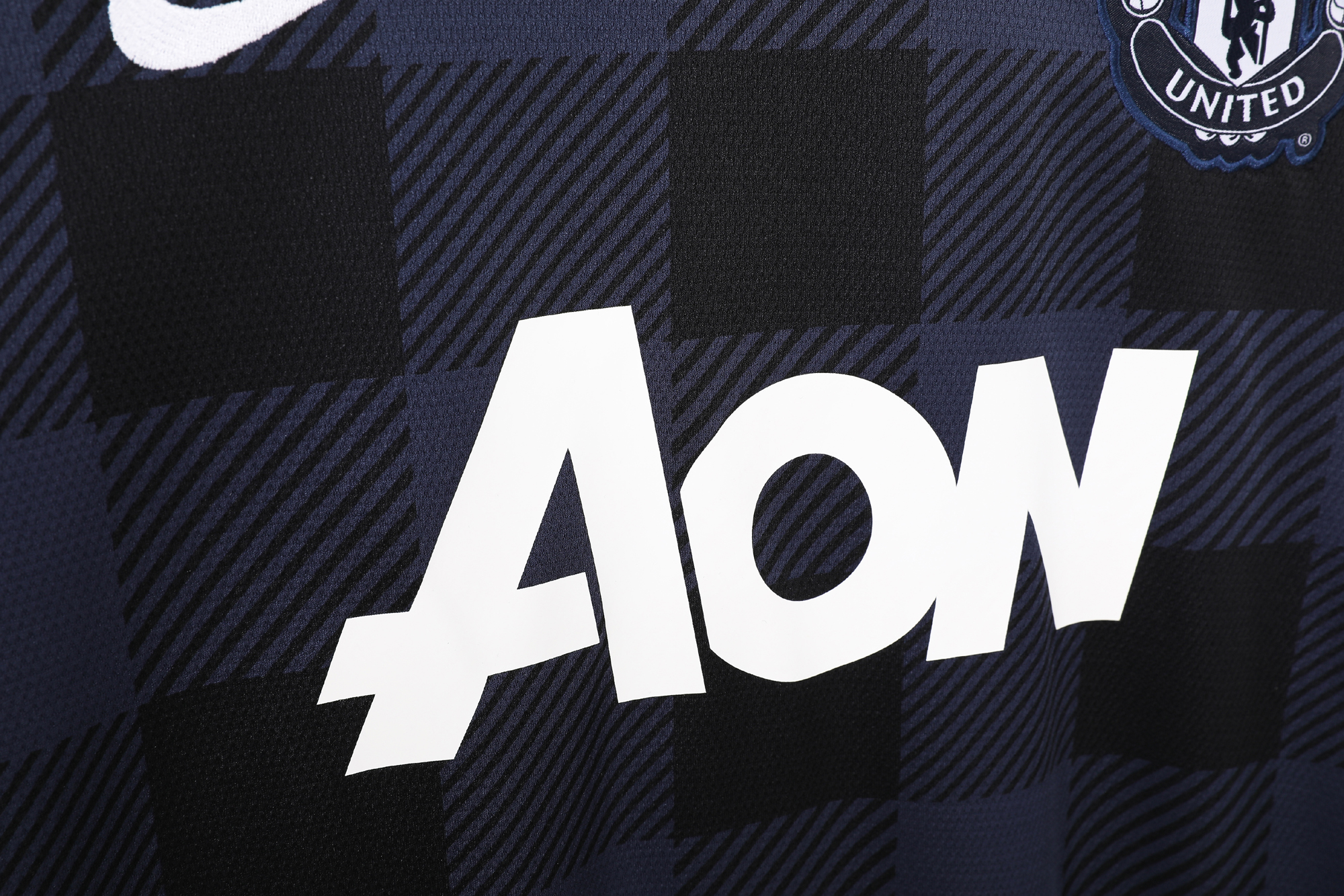 13-14 Manchester United Away Retro Jersey/13-14曼联客场