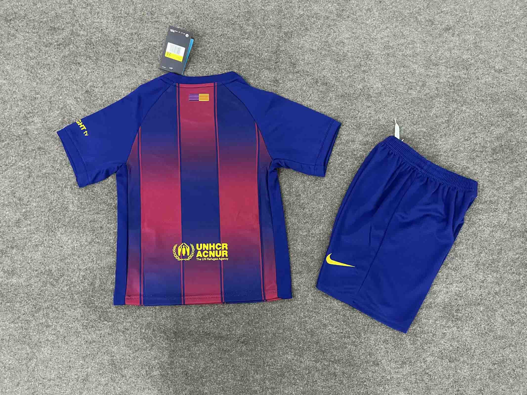 25-26 Barcelona Home Kid Kit/25-26 巴萨主场童装