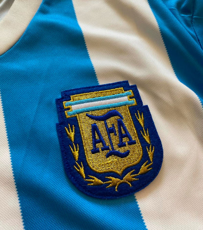 1986 Argentina X Stussy 10#MANADONA Retro Jersey/1986 阿根廷主场联名10#MANADONA